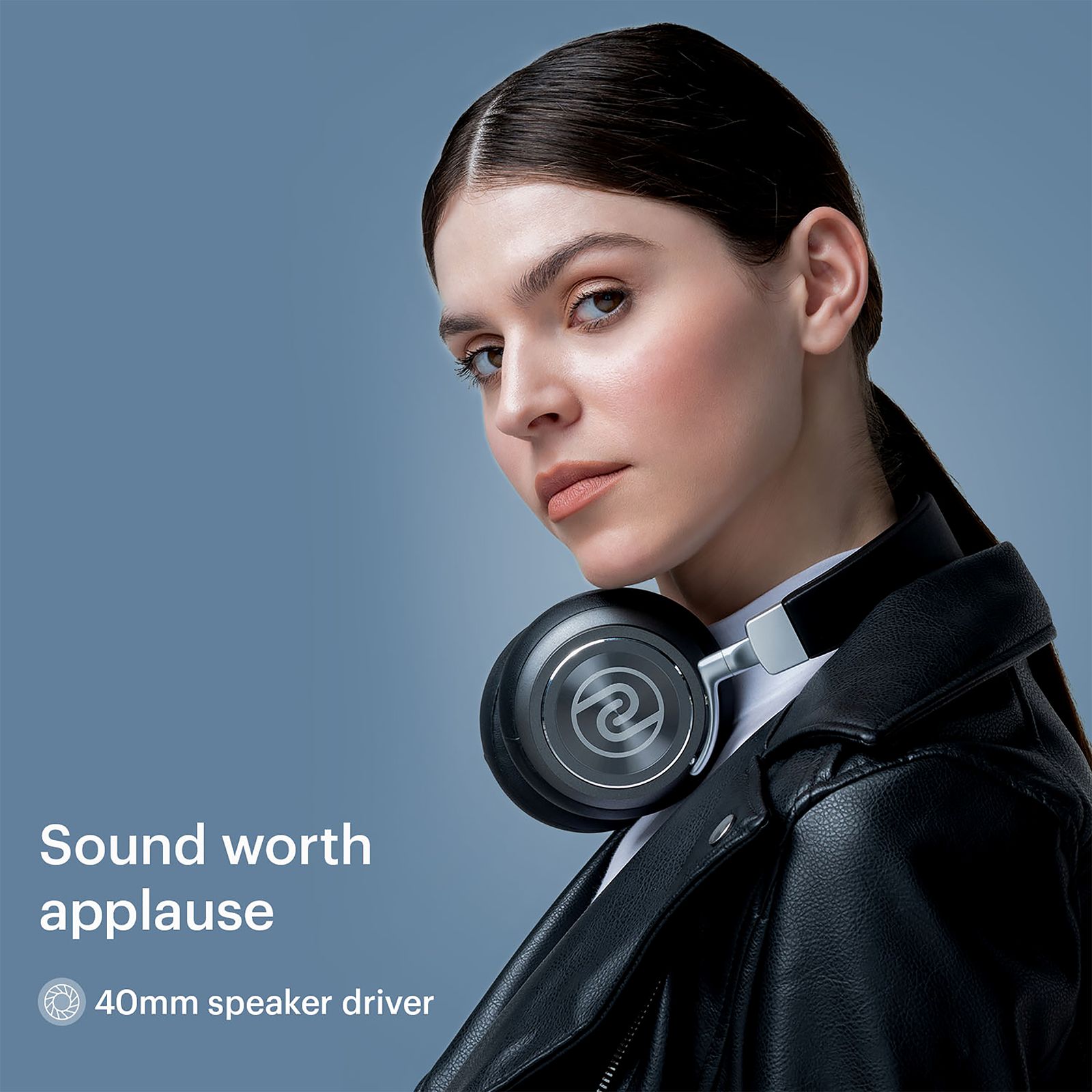noise Defy Bluetooth Headphone with Mic (IPX5 Water Resistant, On Ear, Black)_5