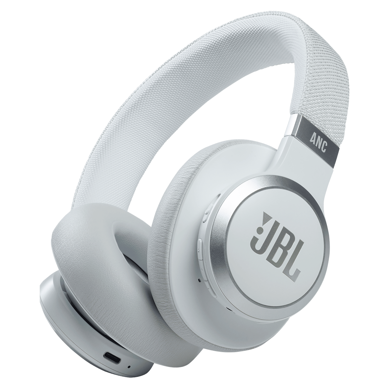 JBL Live 660NC JBLLIVE660NCWHT Over-Ear Adaptive Noise Cancellation Wireless Headphone with Mic (Bluetooth 5.0, Multi-Point Connection, White) JBL Live 660NC JBLLIVE660NCWHT Over-Ear Adaptive Noise Cancellation Wireless Headphone with Mic (Bluetooth 5.0, Multi-Point Connection, White)_1