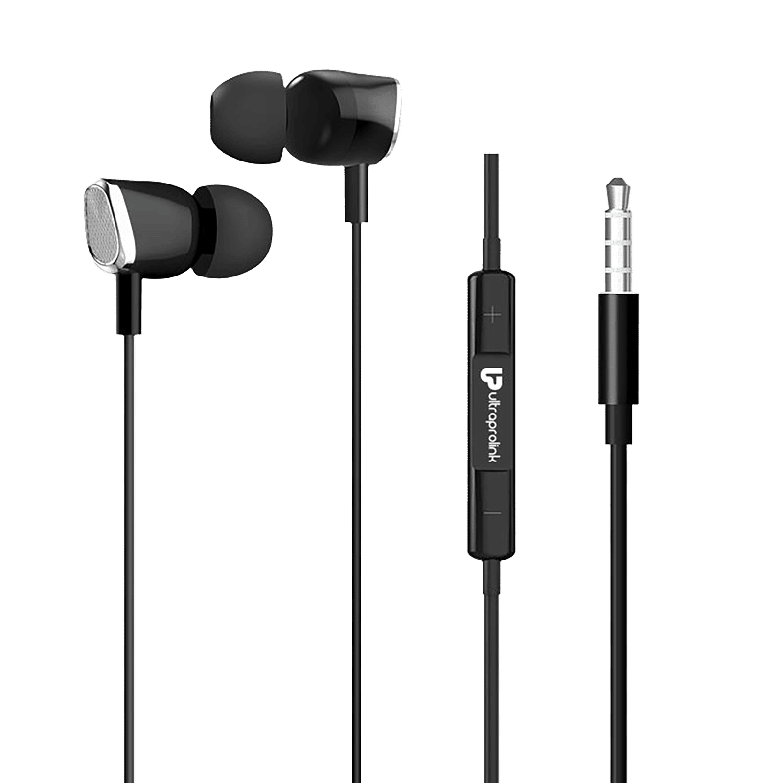 ultraprolink MoBass 2 UM1038BLK Wired Earphone with Mic (In Ear, Black)_1
