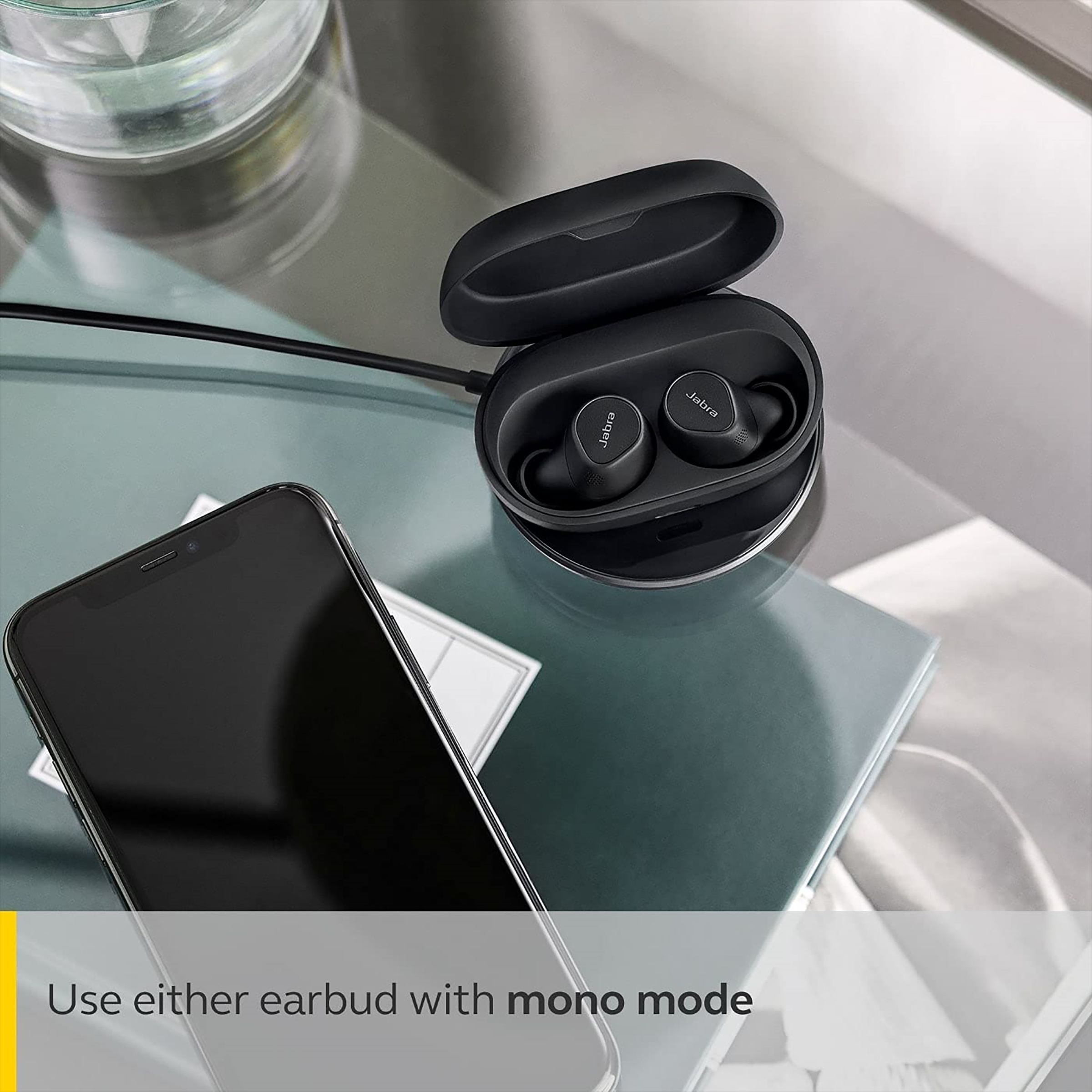 Jabra Elite 7 Pro 100-99172000-40 TWS Earbuds with Active Noise Cancellation (IP57 Water, Sweat & Dustproof, 30 Hours Playback, Black) Jabra Elite 7 Pro 100-99172000-40 TWS Earbuds with Active Noise Cancellation (IP57 Water, Sweat & Dustproof, 30 Hours Playback, Black)_9