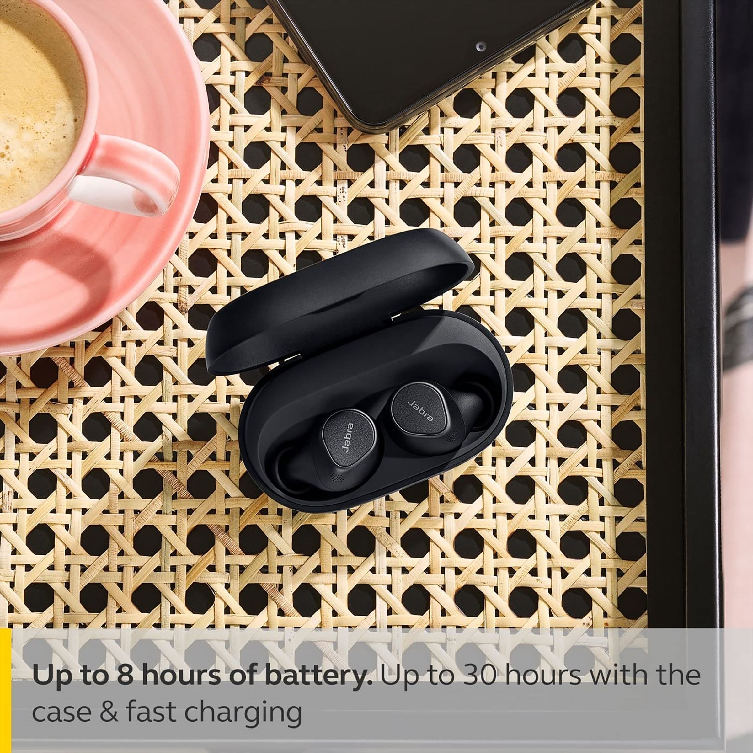 Jabra Elite 7 Pro 100-99172000-40 TWS Earbuds with Active Noise Cancellation (IP57 Water, Sweat & Dustproof, 30 Hours Playback, Black) Jabra Elite 7 Pro 100-99172000-40 TWS Earbuds with Active Noise Cancellation (IP57 Water, Sweat & Dustproof, 30 Hours Playback, Black)_10