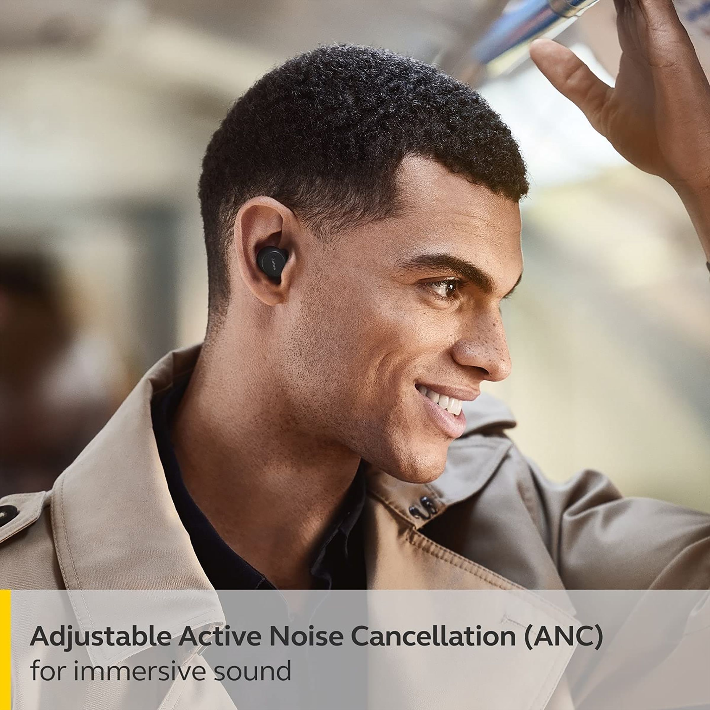 Jabra Elite 7 Pro 100-99172000-40 TWS Earbuds with Active Noise Cancellation (IP57 Water, Sweat & Dustproof, 30 Hours Playback, Black) Jabra Elite 7 Pro 100-99172000-40 TWS Earbuds with Active Noise Cancellation (IP57 Water, Sweat & Dustproof, 30 Hours Playback, Black)_12