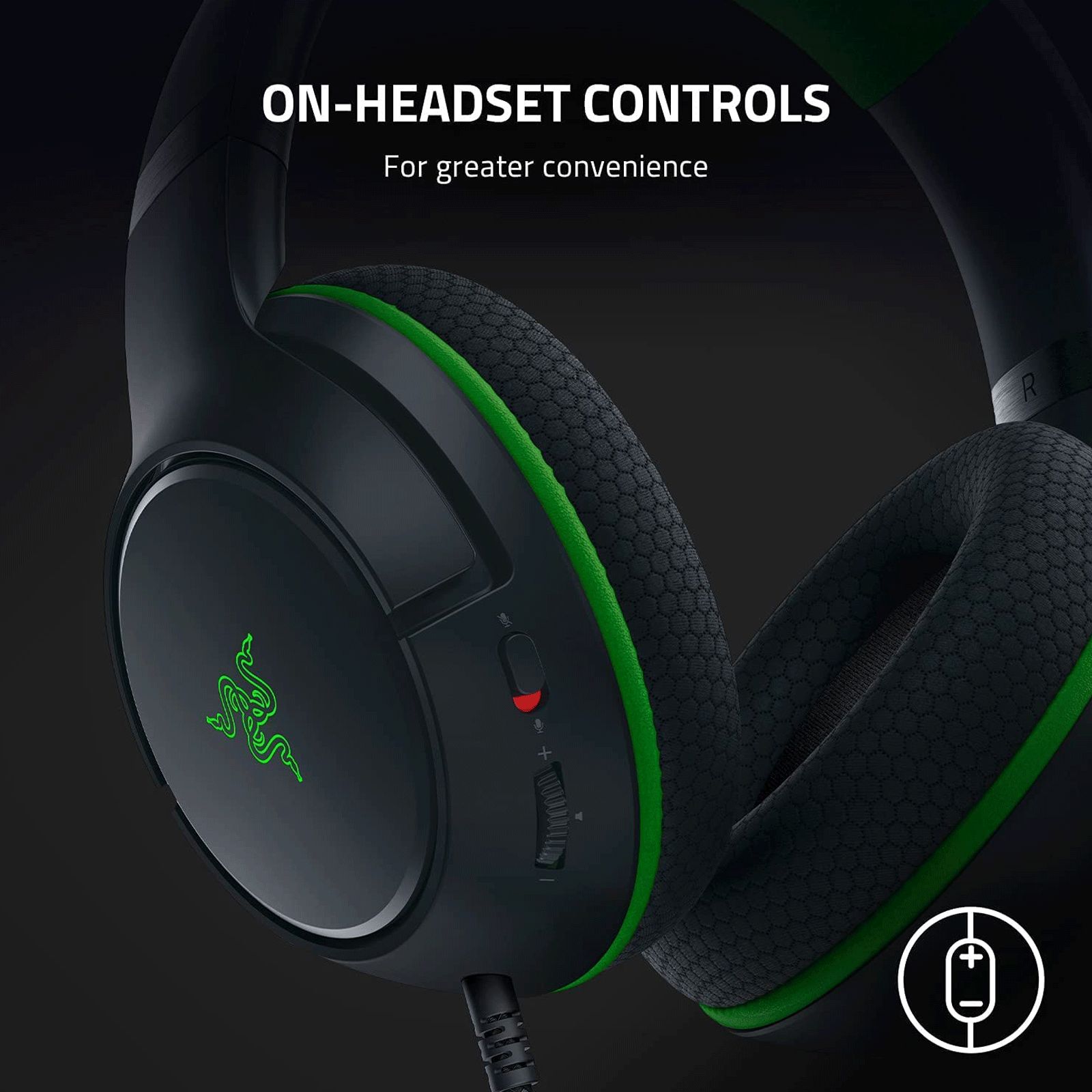 RAZER Kaira X RZ04-03970100-R3M1 Over-Ear Wired Gaming Headset with Mic (Hyperclear Cardioid Mic, Black)_6