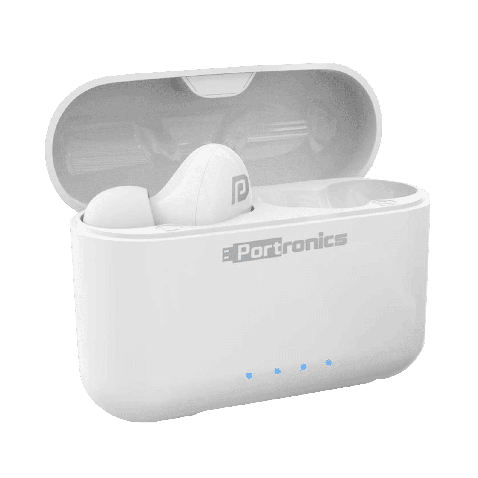 PORTRONICS Harmonics Twins 33 POR 1175 TWS Earbuds with Passive Noise Cancellation (IPX5 Sweat & Water Resistant, 27 Hours Playtime, White) PORTRONICS Harmonics Twins 33 POR 1175 TWS Earbuds with Passive Noise Cancellation (IPX5 Sweat & Water Resistant, 27 Hours Playtime, White)_3