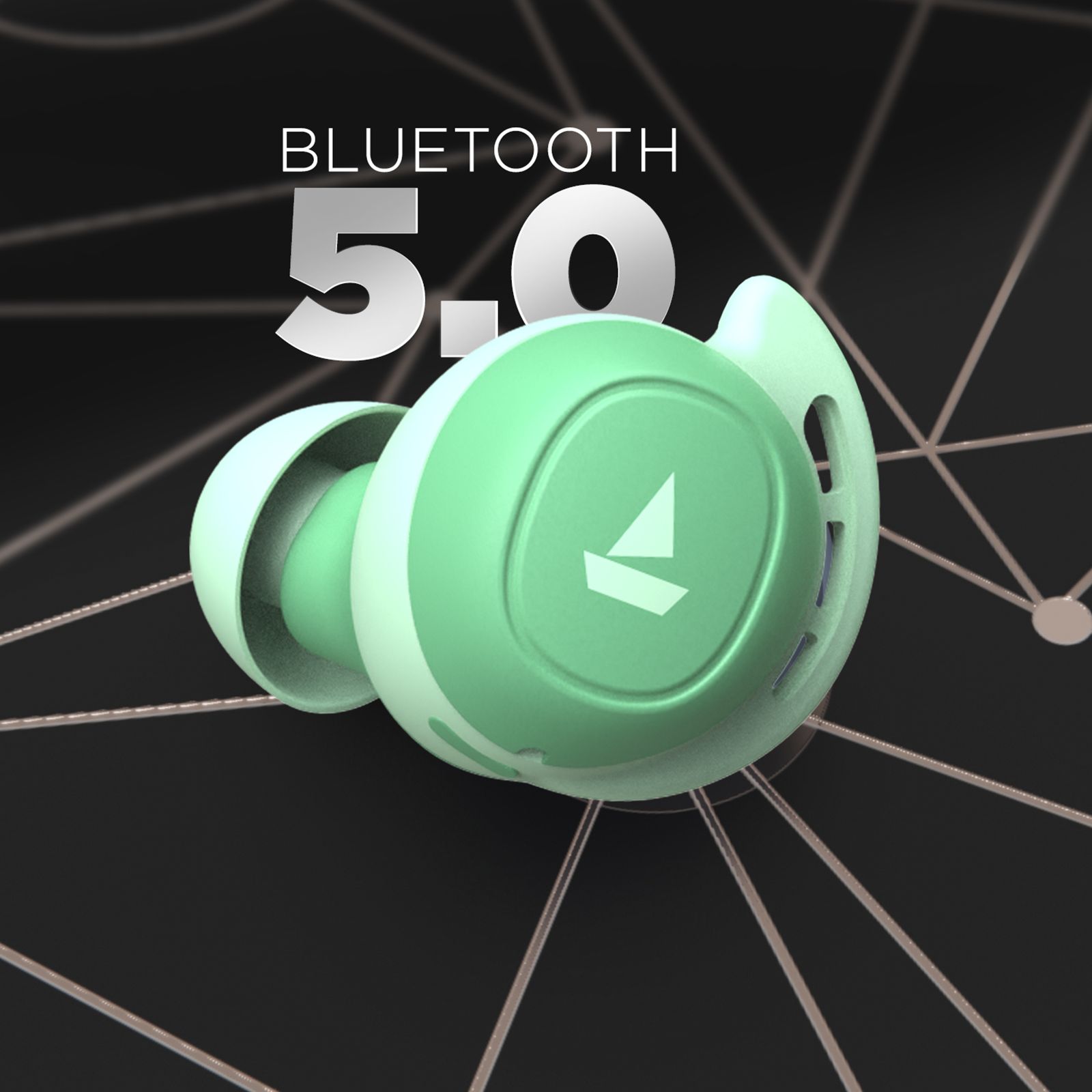 boAt Airdopes 441 RTL In-Ear Truly Wireless Earbuds with Mic (Bluetooth 5.0, Water Resistant, Mint Green) boAt Airdopes 441 RTL In-Ear Truly Wireless Earbuds with Mic (Bluetooth 5.0, Water Resistant, Mint Green)_4