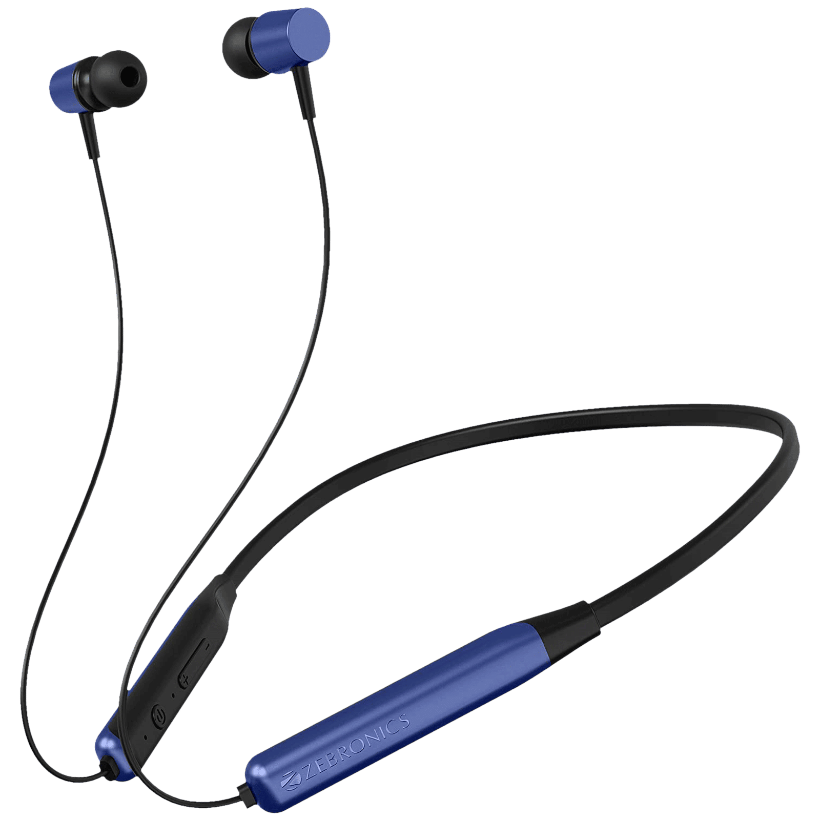 ZEBRONICS Evolve Neckband (17 Hours Playtime, Blue) ZEBRONICS Evolve Neckband (17 Hours Playtime, Blue)_1