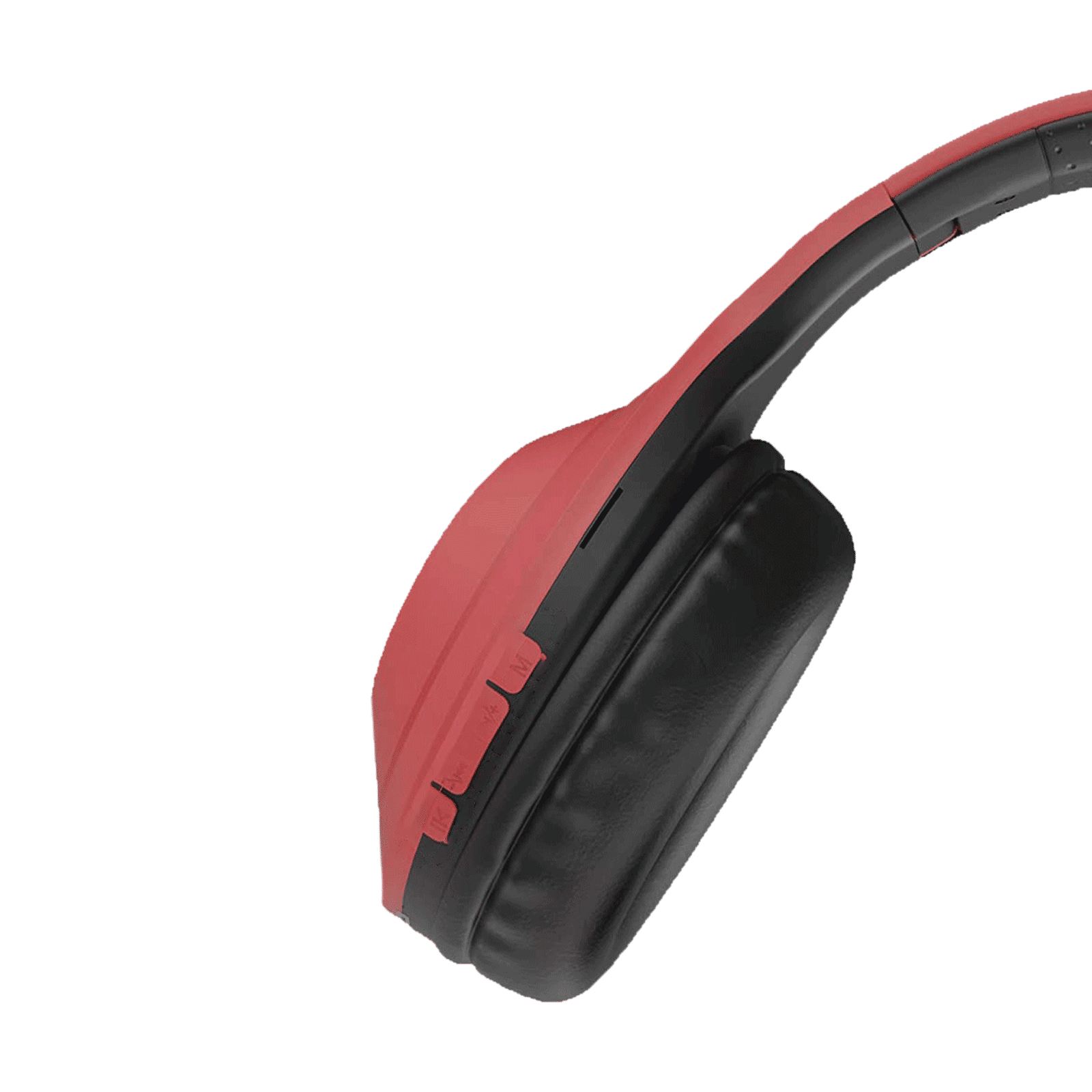 ZEBRONICS Duke 101 Bluetooth Headphone with Mic (12 Hours Playback, Over Ear, Red) ZEBRONICS Duke 101 Bluetooth Headphone with Mic (12 Hours Playback, Over Ear, Red)_5