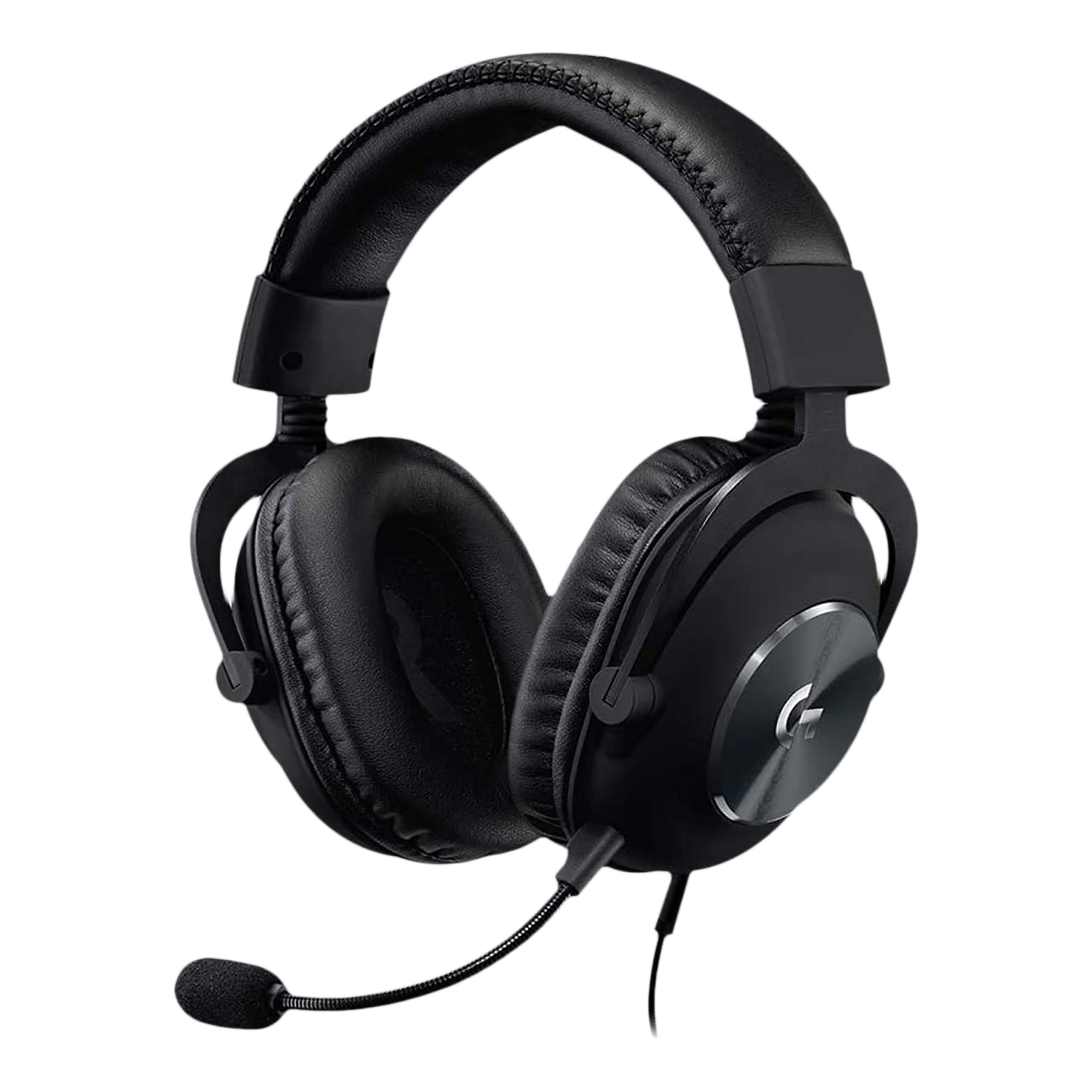 logitech Pro X 981-000820 Wired Gaming Headphone with Passive Noise Cancellation (Blue Voice Microphone Technology, Over Ear, Black)_1