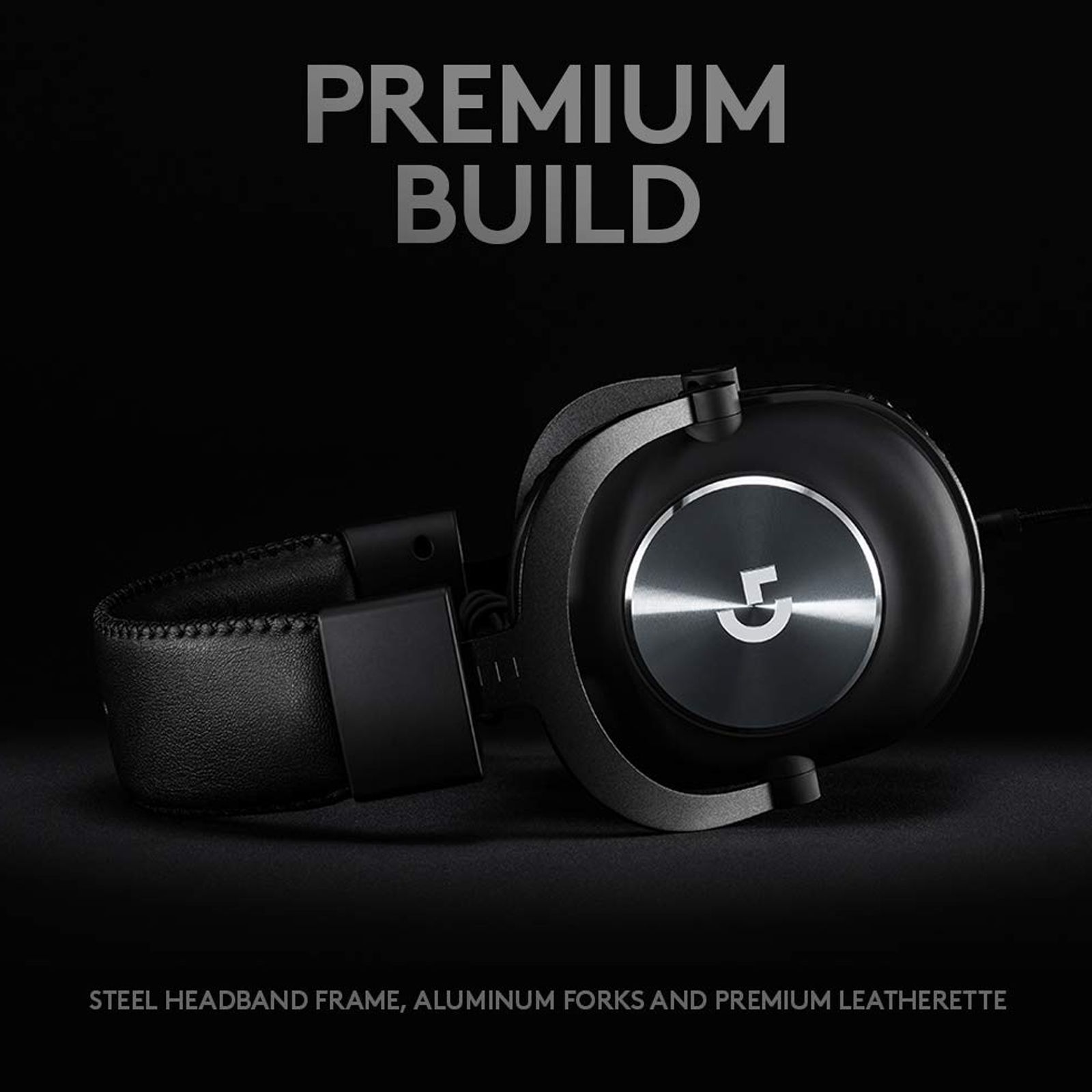 logitech Pro X 981-000820 Wired Gaming Headphone with Passive Noise Cancellation (Blue Voice Microphone Technology, Over Ear, Black)_3