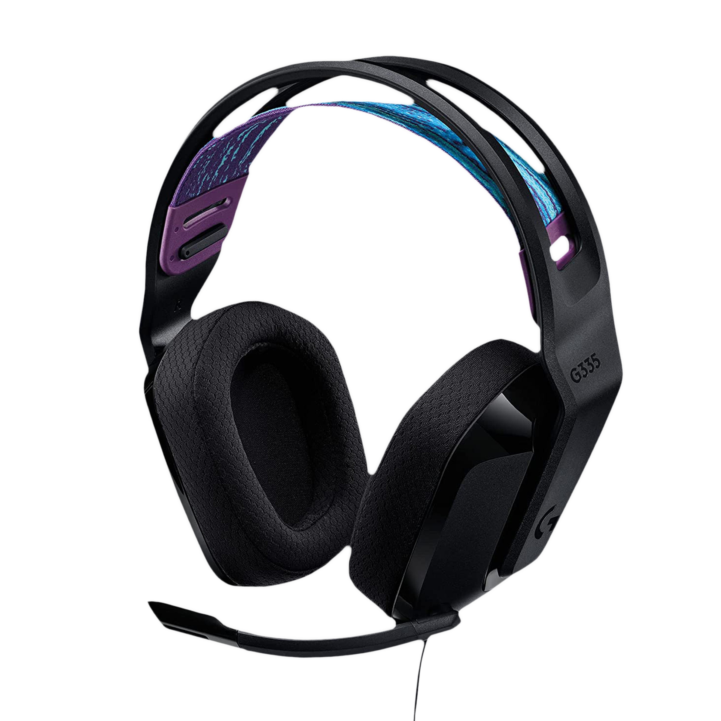 logitech G335 981-000979 Wired Headphone with Mic (Over Ear, Black)_3