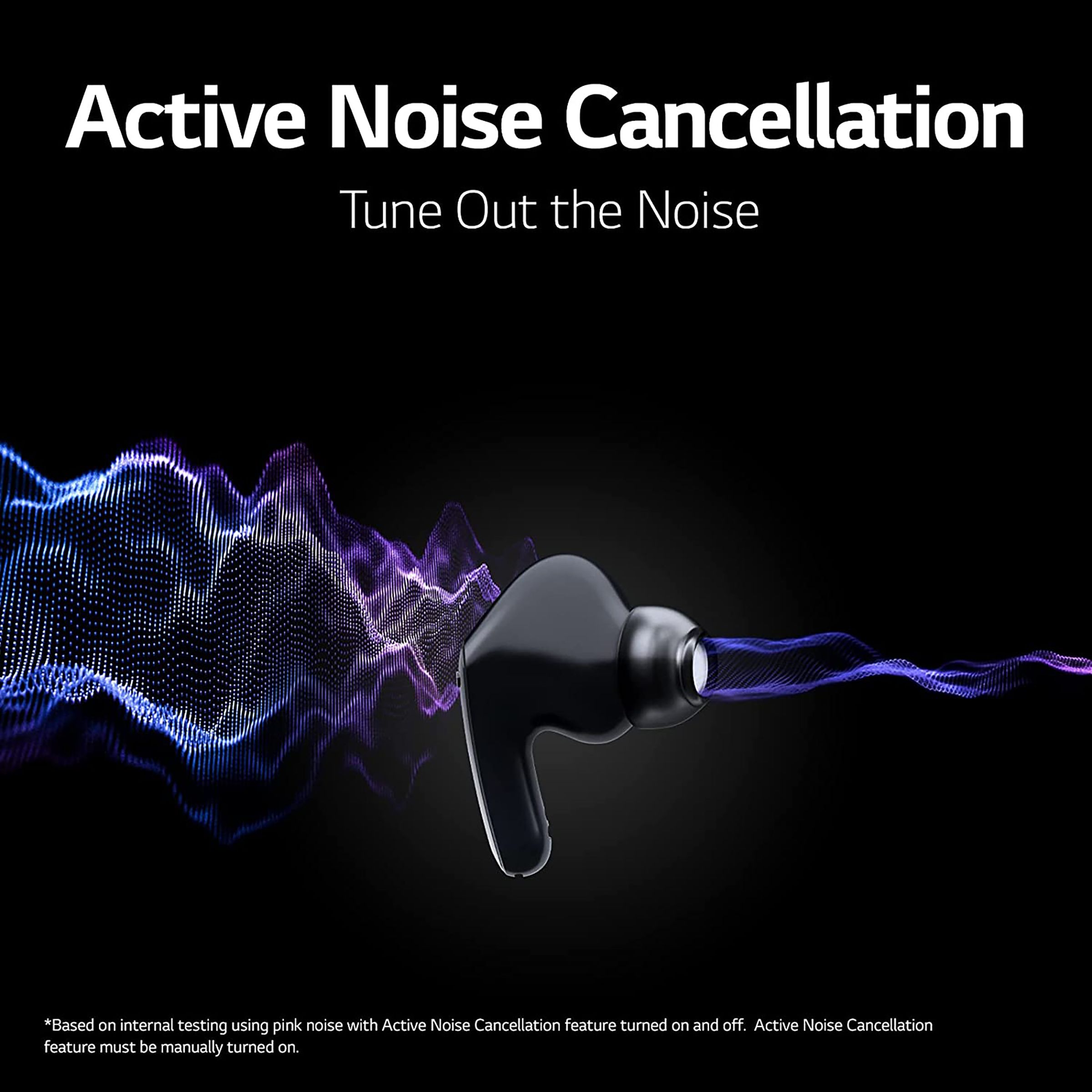 LG Tone Free TONE-FP9.CINDLLK TWS Earbuds with Active Noise Cancellation (IPX4 Sweat & Water Resistant, 15 Hours Playback, Charcoal Black)_16