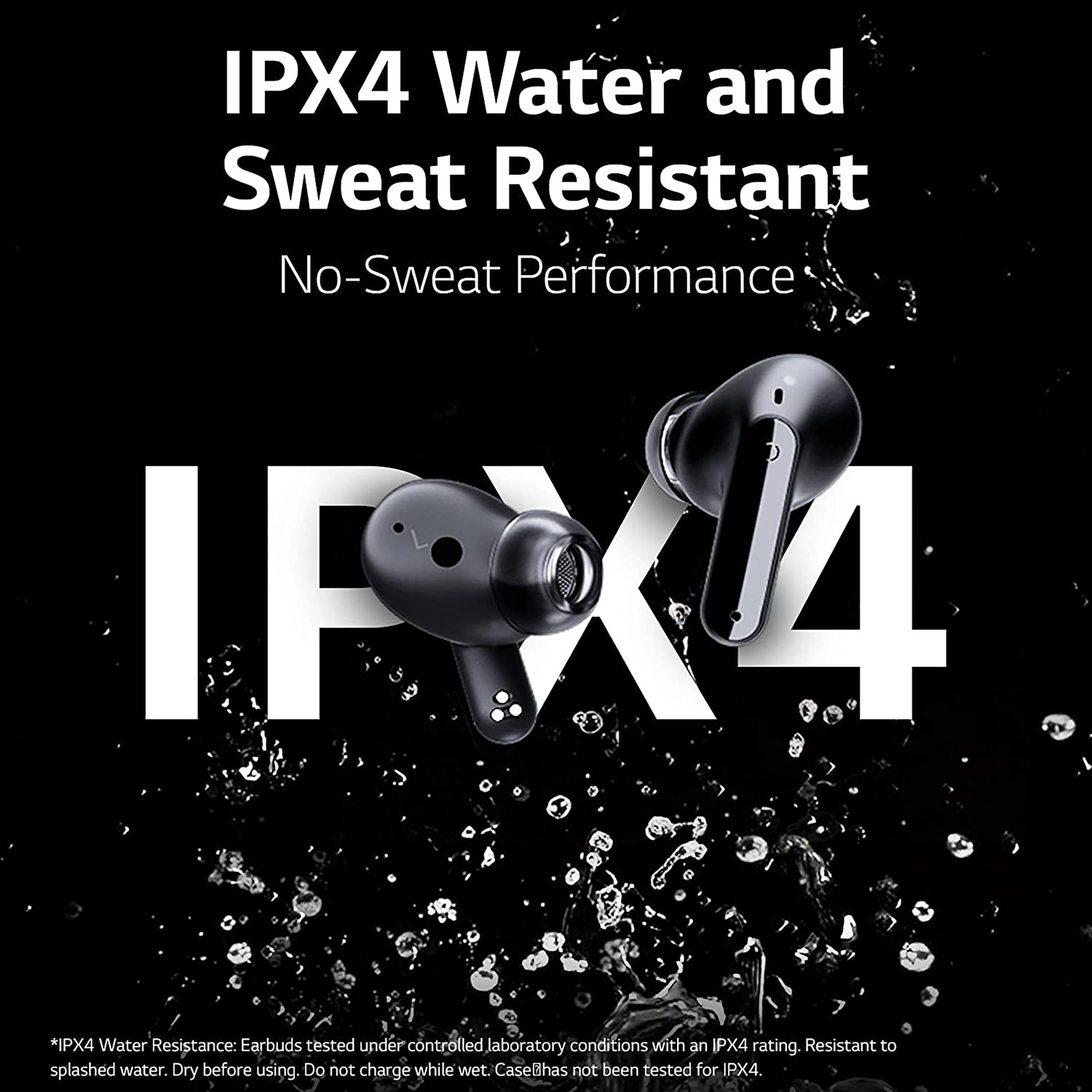 LG Tone Free TONE-FP5.CINDLLK TWS Earbuds with Active Noise Cancellation (IPX4 Sweat & Water Resistant, 22 Hours Playback, Charcoal Black)_17