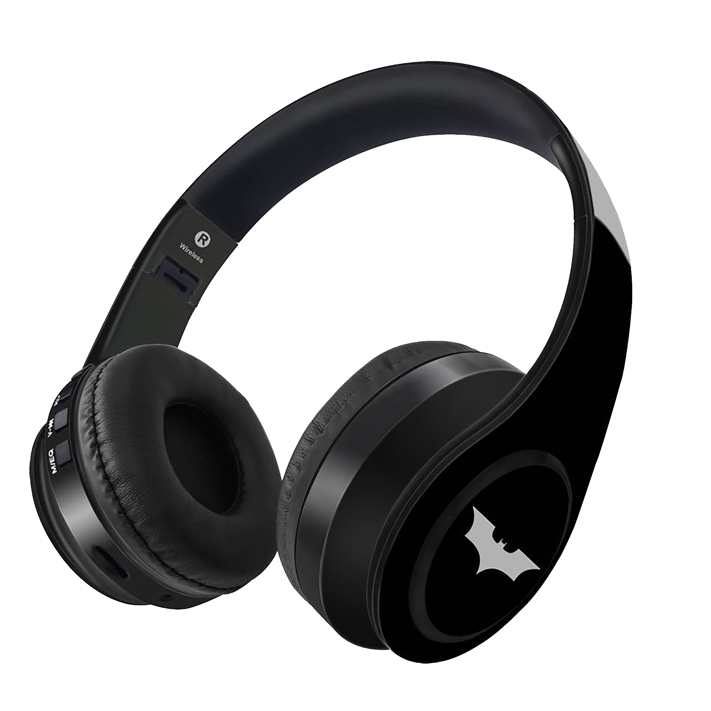 macmerise The Dark Knight - Decibel SODCIBLDK2062 Bluetooth Headphone with Mic (Passive Noise Cancellation, On Ear, Multicolor)_1