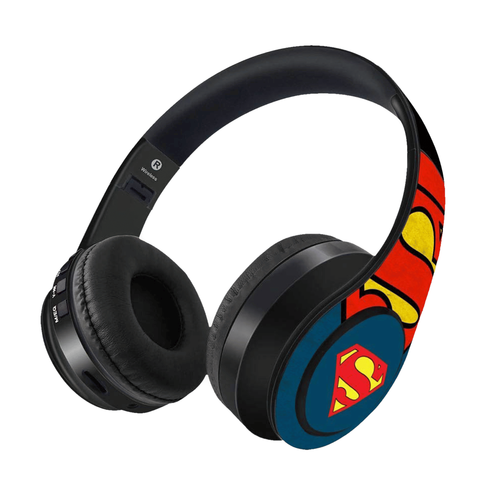macmerise Overload Superman - Decibel SODCIBLDC4250 Bluetooth Headphone with Mic (Passive Noise Cancellation, On Ear, Multicolor) macmerise Overload Superman - Decibel SODCIBLDC4250 Bluetooth Headphone with Mic (Passive Noise Cancellation, On Ear, Multicolor)_1