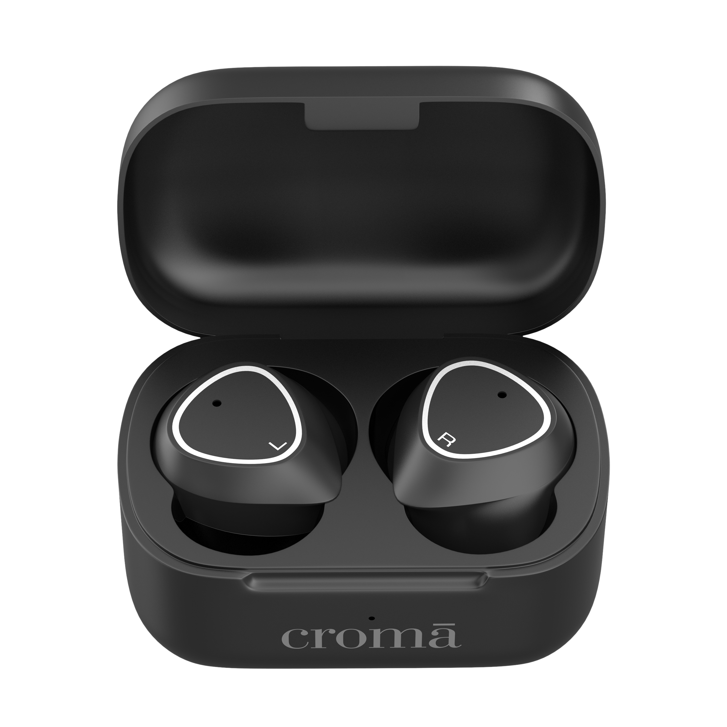 Croma TWS Earbuds with Noise Isolation (Sweat Resistant, 15 Hours Playback, Black)_3