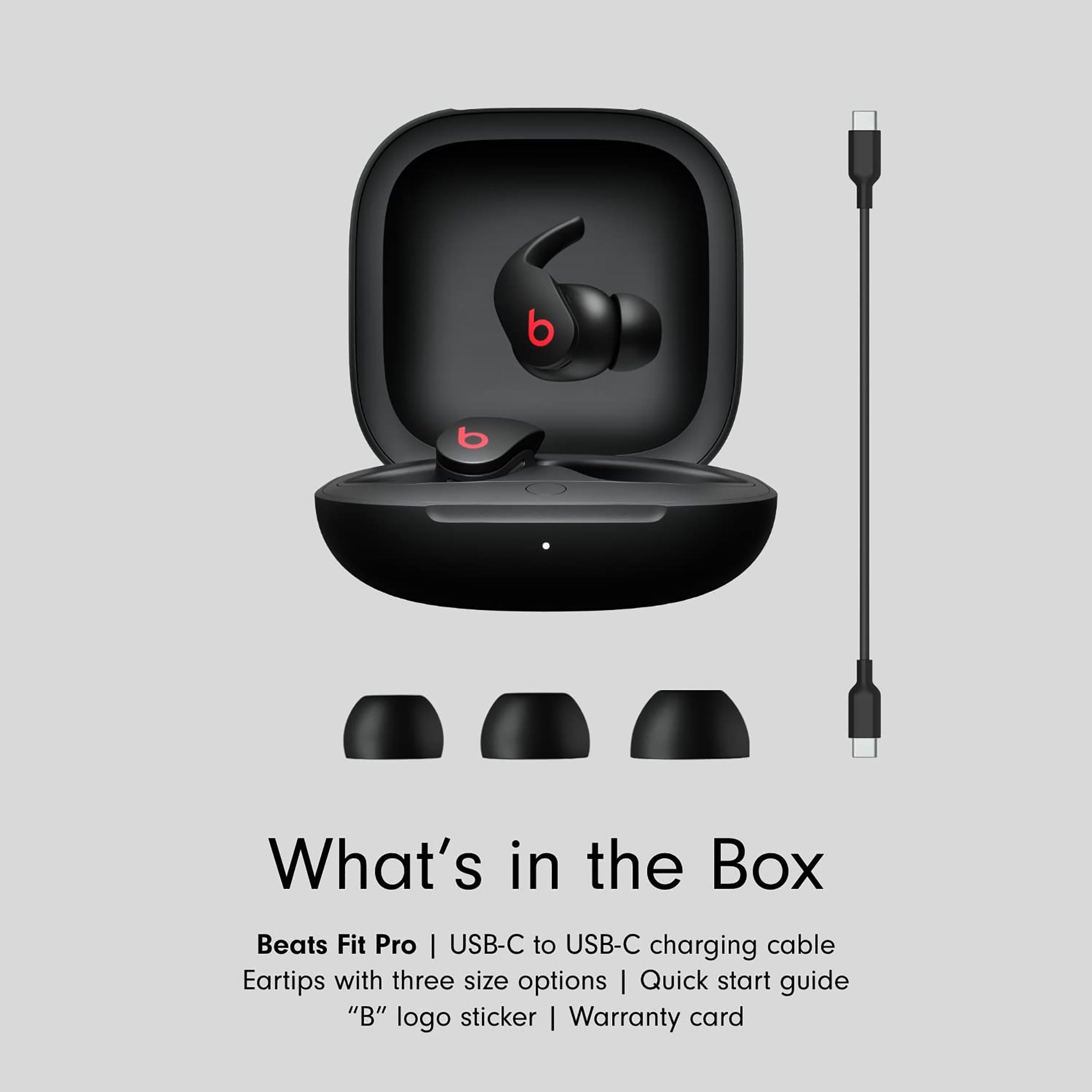 beats Fit Pro MK2F3ZM/A TWS Earbuds with Active Noise Cancellation (Sweat & Water Resistant, 24 Hours Playtime, Beats Black) beats Fit Pro MK2F3ZM/A TWS Earbuds with Active Noise Cancellation (Sweat & Water Resistant, 24 Hours Playtime, Beats Black)_4