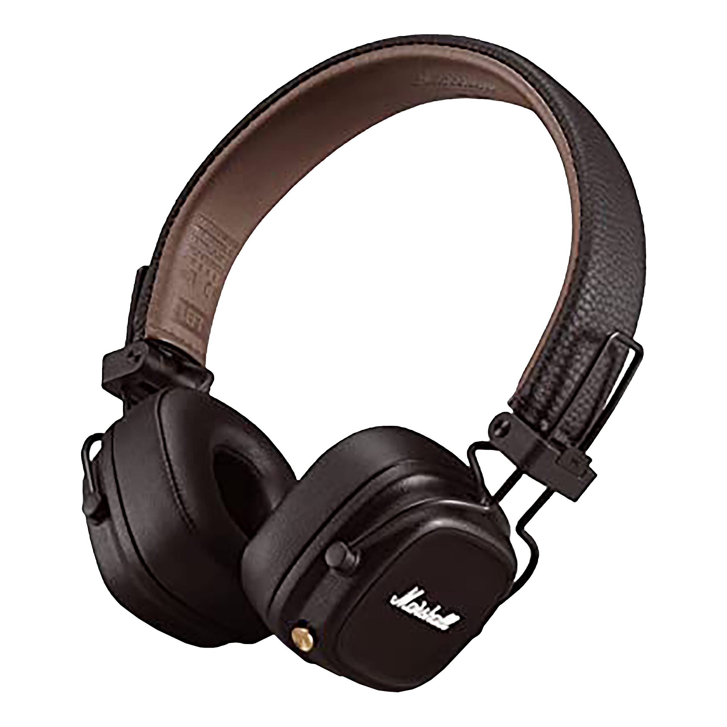 Marshall Major IV MS-MAJ4BT-BRN Bluetooth Headphone with Mic (80+ Playback, On Ear, Brown)_1