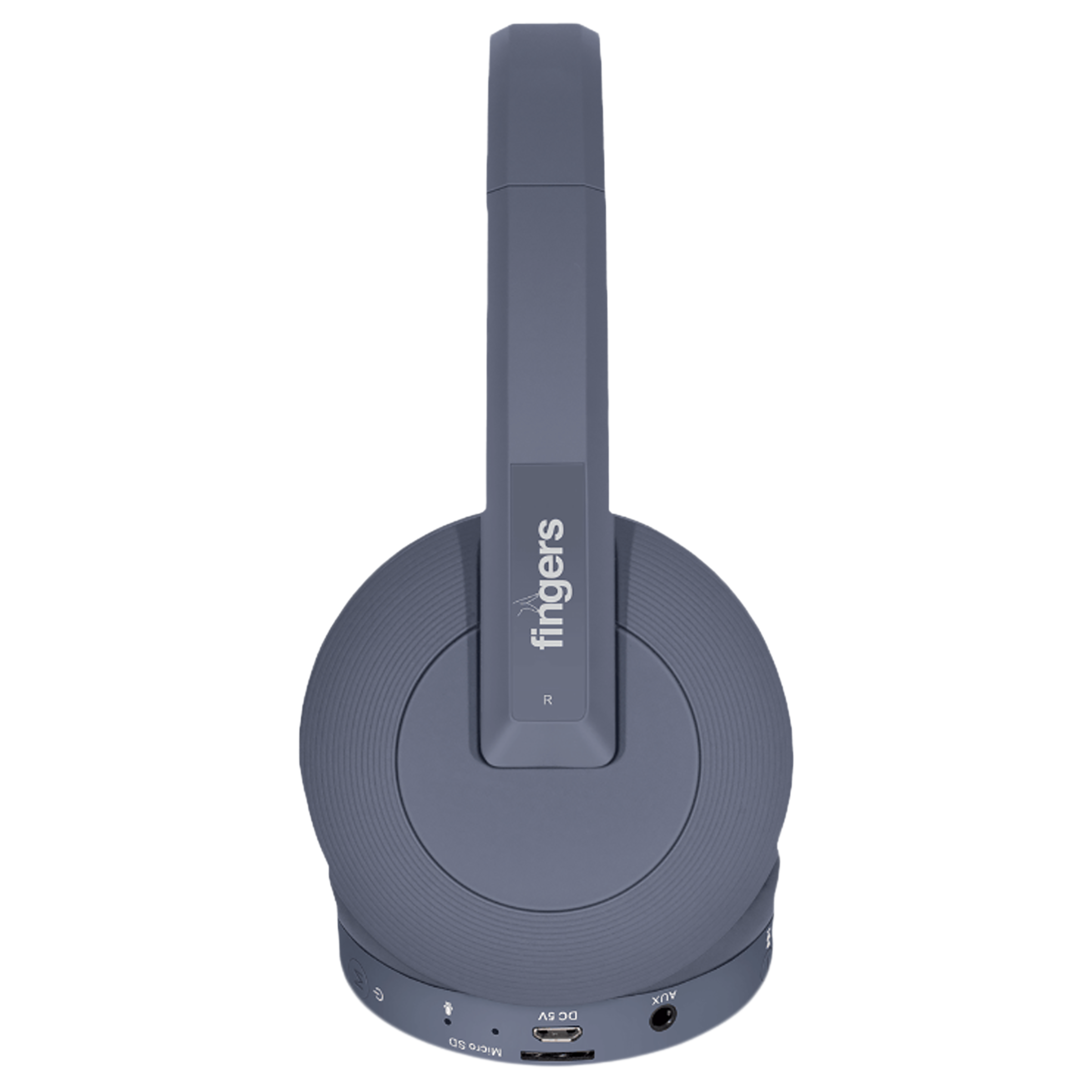 fingers Beaute Bluetooth Headphone with Mic (11 Hours Playback, On Ear, Gun Grey) fingers Beaute Bluetooth Headphone with Mic (11 Hours Playback, On Ear, Gun Grey)_3