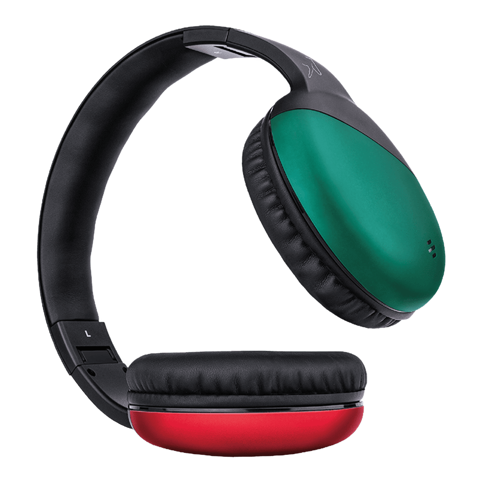 fingers Sugar-n-Spice Pro Bluetooth Headphone with Mic (13 Hours Playback, Over Ear, Ruby Red/Emerald Green)_8