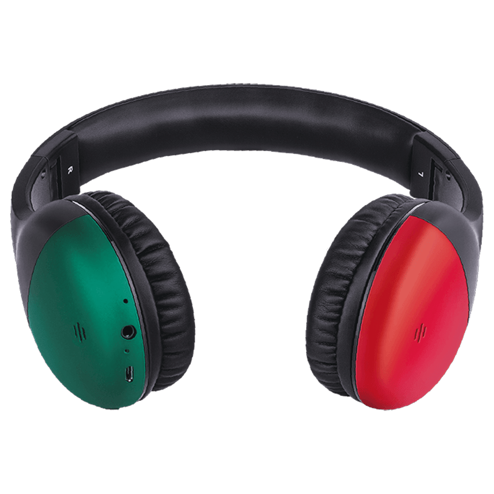 fingers Sugar-n-Spice Pro Bluetooth Headphone with Mic (13 Hours Playback, Over Ear, Ruby Red/Emerald Green)_9