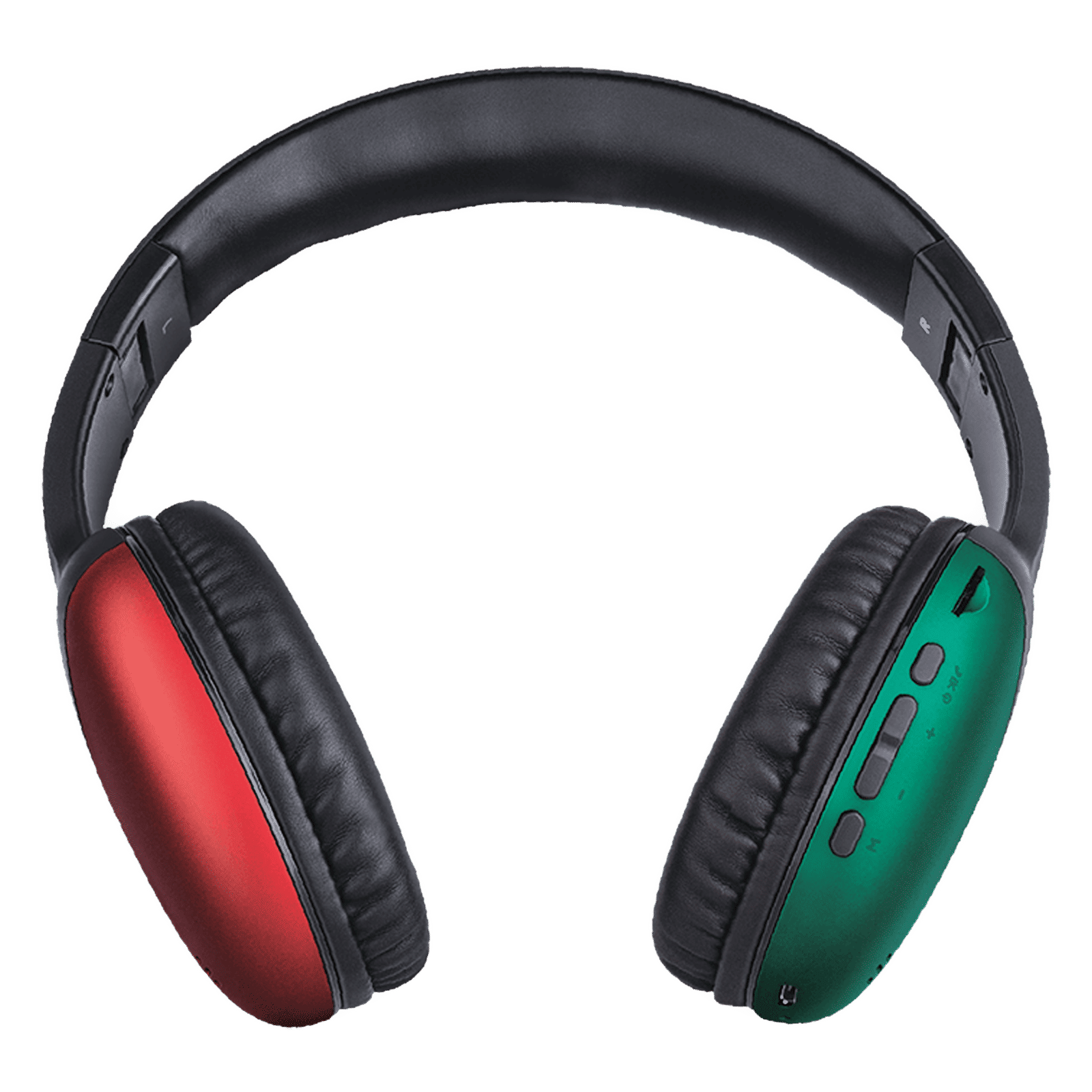 fingers Sugar-n-Spice Pro Bluetooth Headphone with Mic (13 Hours Playback, Over Ear, Ruby Red/Emerald Green)_5