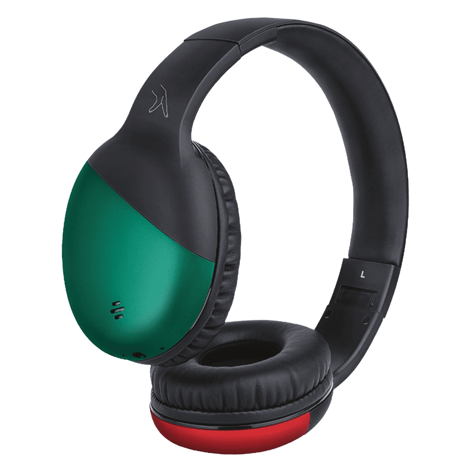 fingers Sugar-n-Spice Pro Bluetooth Headphone with Mic (13 Hours Playback, Over Ear, Ruby Red/Emerald Green)_7