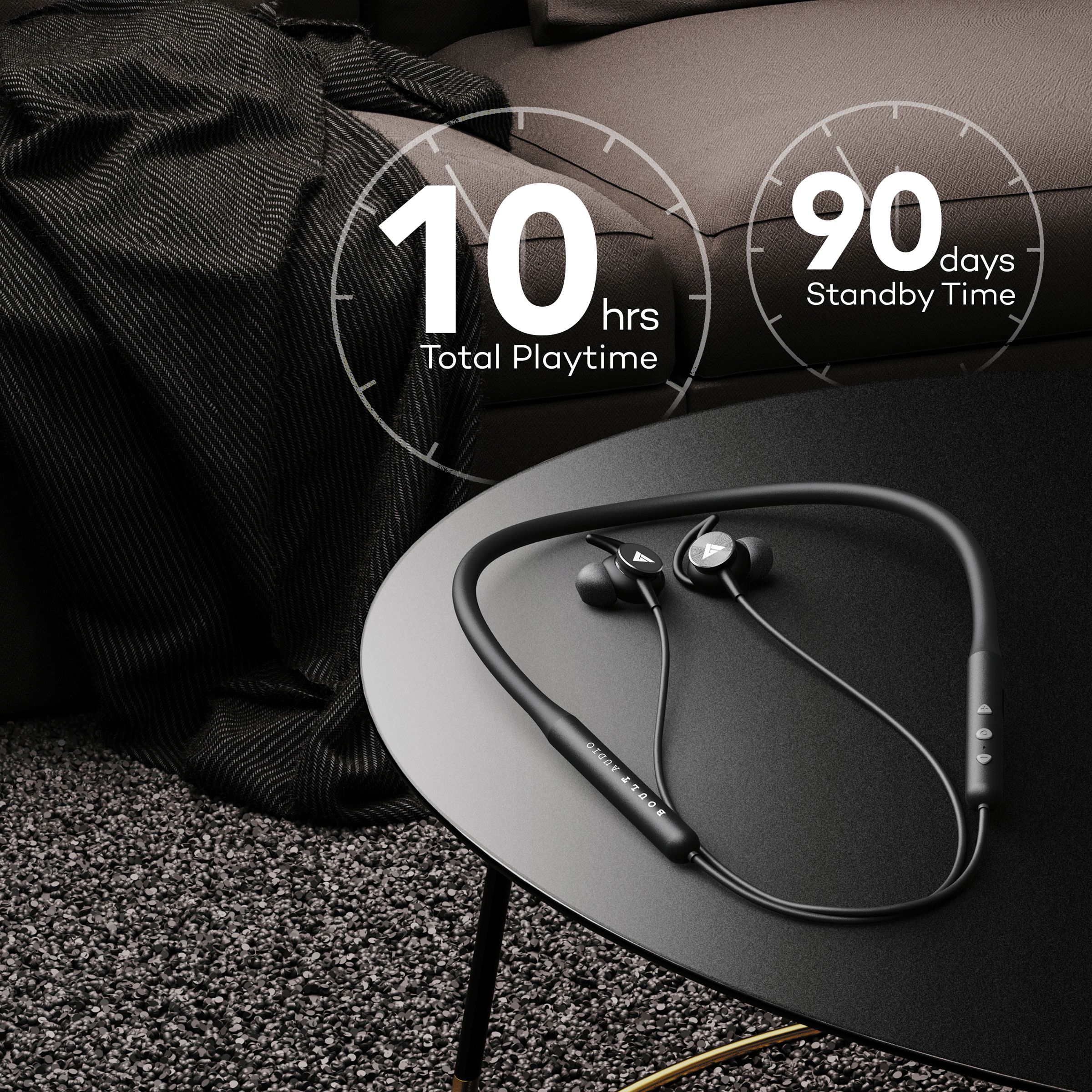 GOBOULT ProBass Escape Neckband with Passive Noise Cancellation (IPX5 Water Resistant, Upto 10 Hours Playback, Black) GOBOULT ProBass Escape Neckband with Passive Noise Cancellation (IPX5 Water Resistant, Upto 10 Hours Playback, Black)_8