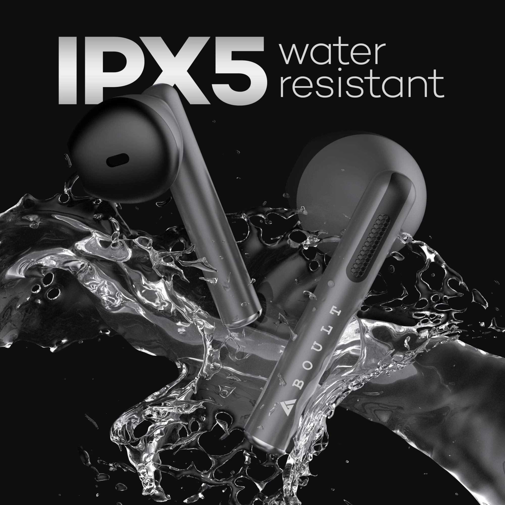 GOBOULT AirBass XPods BA-RD-XPods In-Ear Truly Wireless Earbuds With Mic (Bluetooth 5.0, Touch Control, Black) GOBOULT AirBass XPods BA-RD-XPods In-Ear Truly Wireless Earbuds With Mic (Bluetooth 5.0, Touch Control, Black)_8
