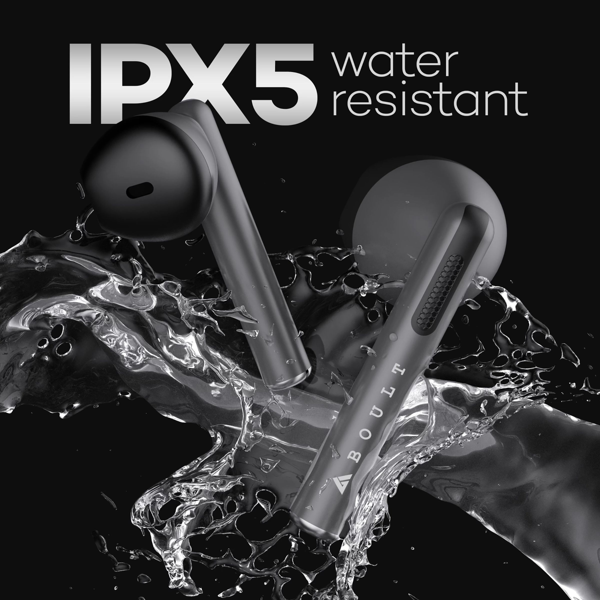 GOBOULT AirBass XPods BA-RD-XPods In-Ear Truly Wireless Earbuds With Mic (Bluetooth 5.0, Touch Control, Black) GOBOULT AirBass XPods BA-RD-XPods In-Ear Truly Wireless Earbuds With Mic (Bluetooth 5.0, Touch Control, Black)_4