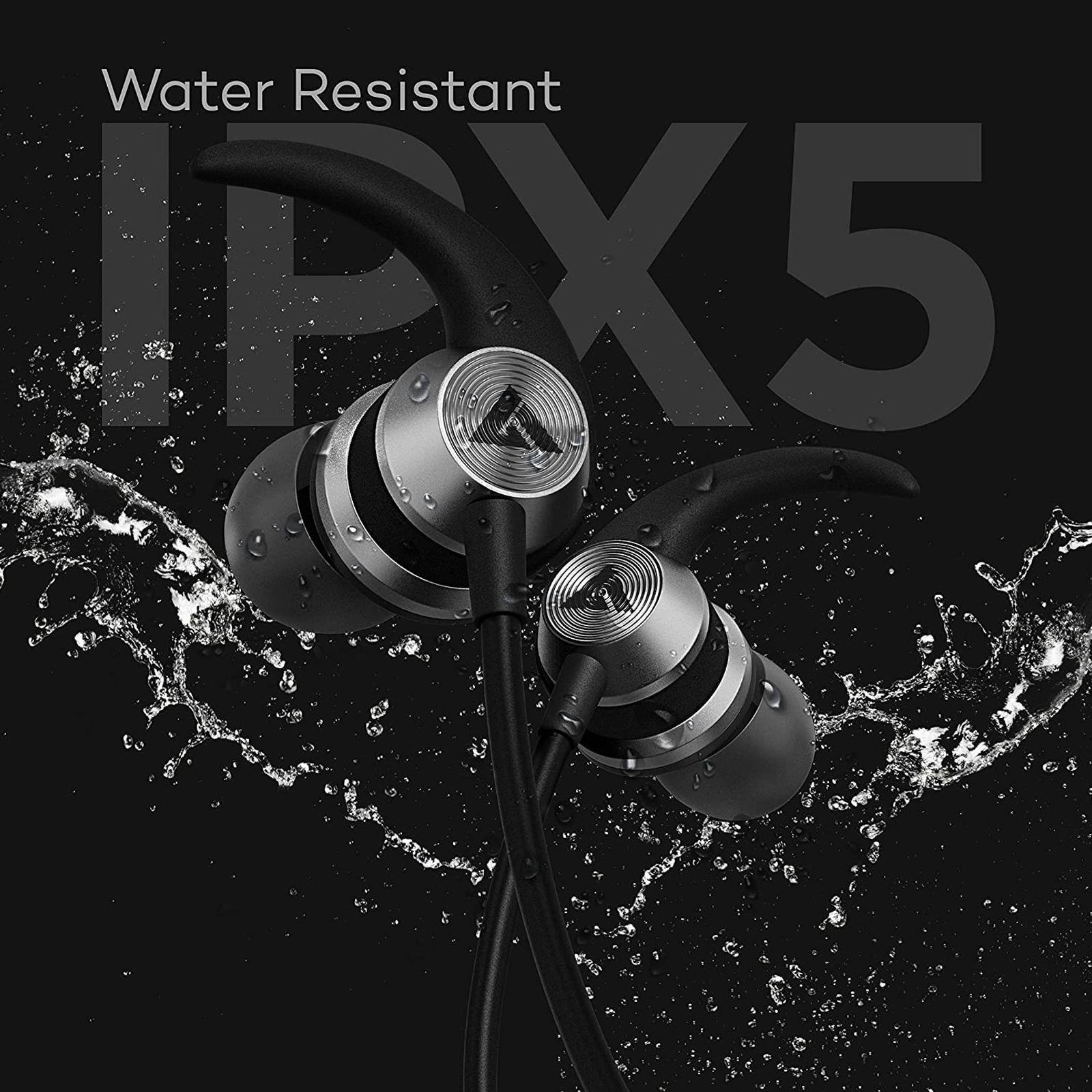GOBOULT Bassbuds X1 BA-RD-X1 In-Ear Wired  Earphone with Mic (Extra Bass, Black)_5