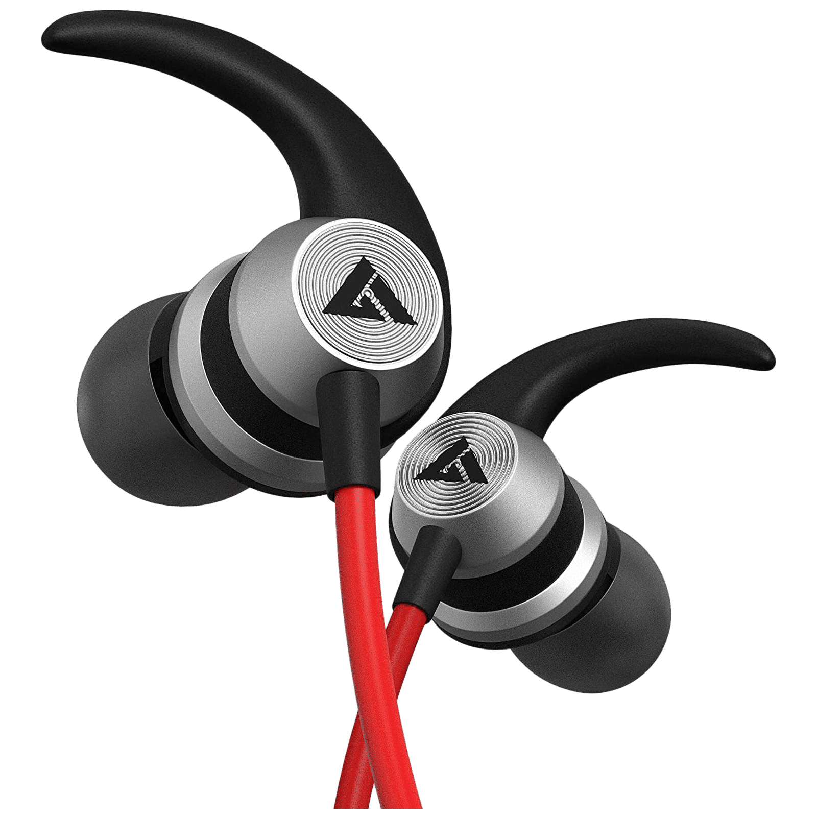 GOBOULT Bassbuds X1 BA-RD-X1 In-Ear Wired  Earphone with Mic (Extra Bass, Red)_1