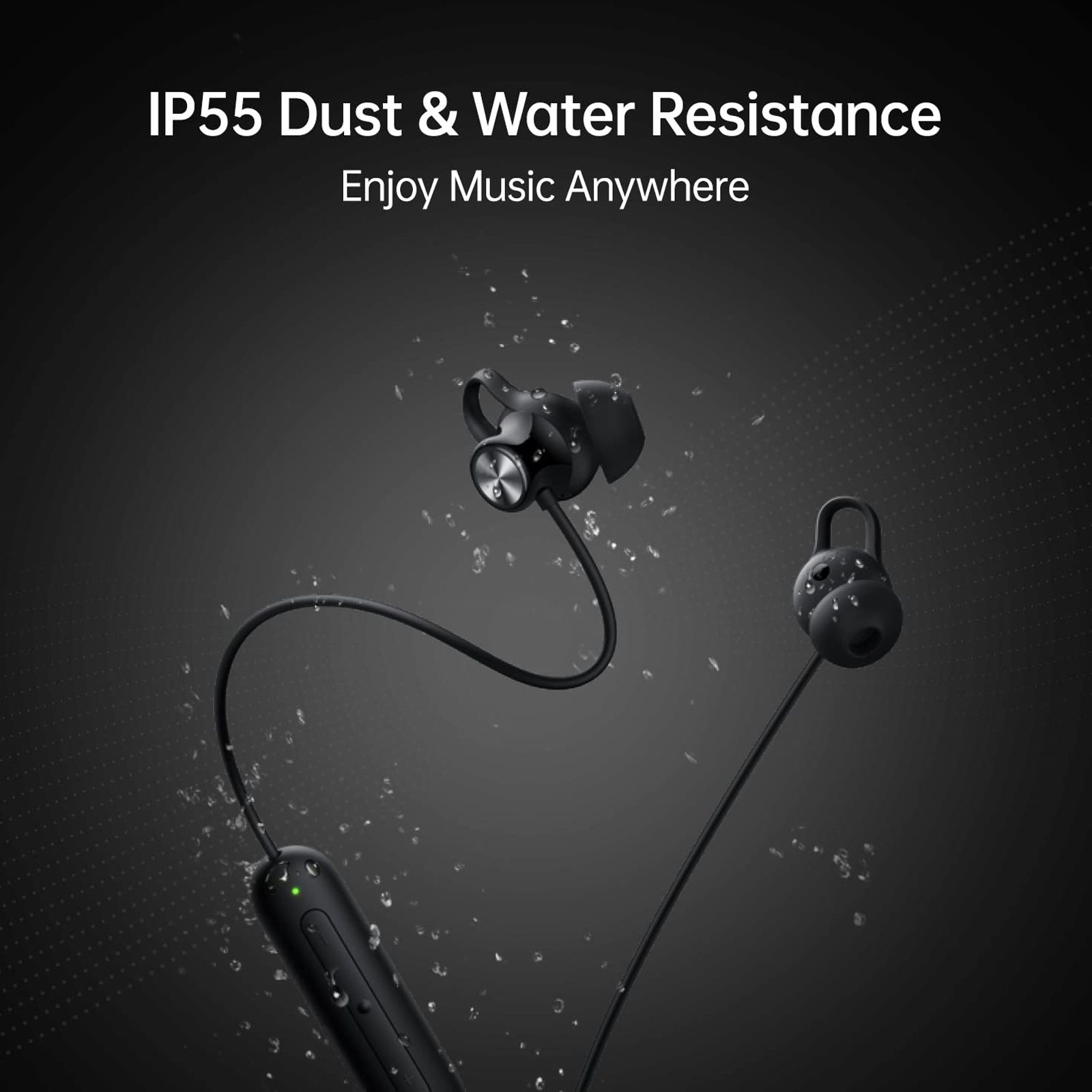 oppo Enco M32 EWN20 Neckband (IP55 Water & Sweat Resistant, 28 Hours Playtime, Black)_10