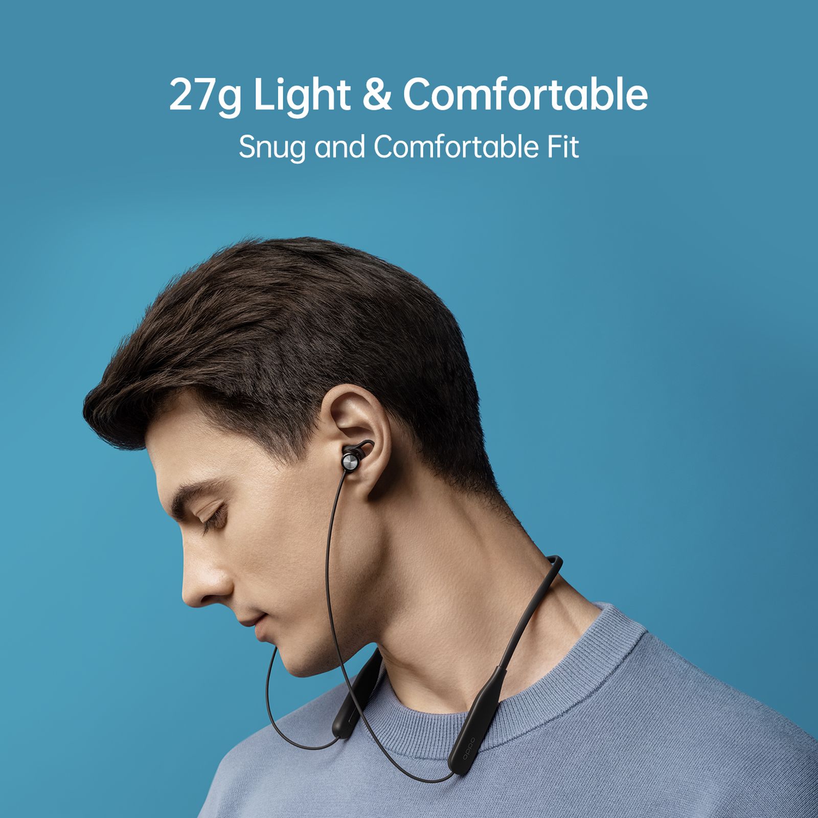 oppo Enco M32 EWN20 Neckband (IP55 Water & Dust Resistant, 28 Hours Playtime, Green)_12