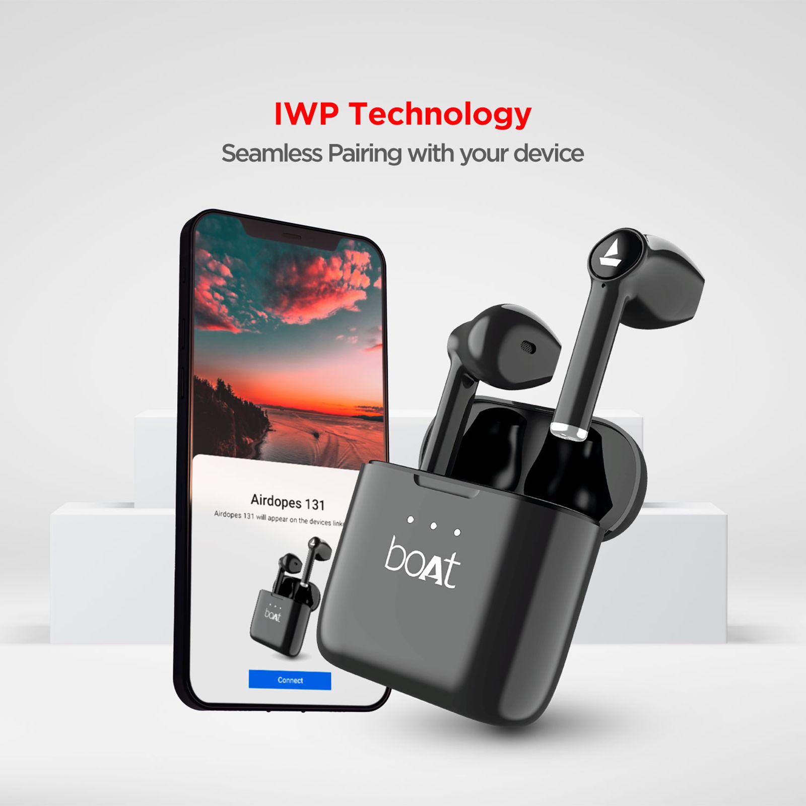 boAt Airdopes 131 TWS Earbuds (IPX4 Water Resistant, Upto 12 Hours Playback, Active Black)_4