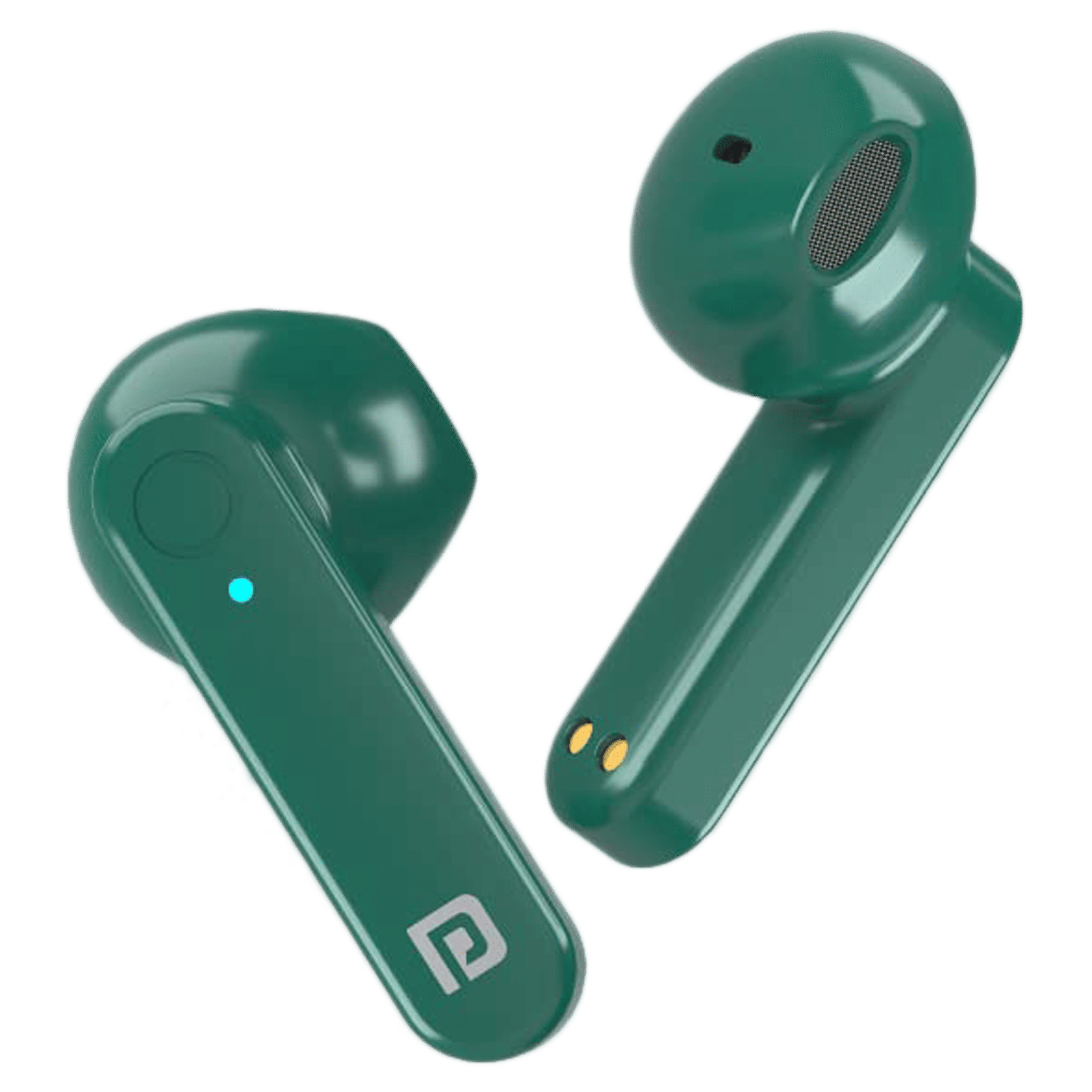 PORTRONICS Harmonics Twins S2 POR 1526 TWS Earbuds (Sweatproof & Water Resistant, 20 Hours Playback, Green)_9
