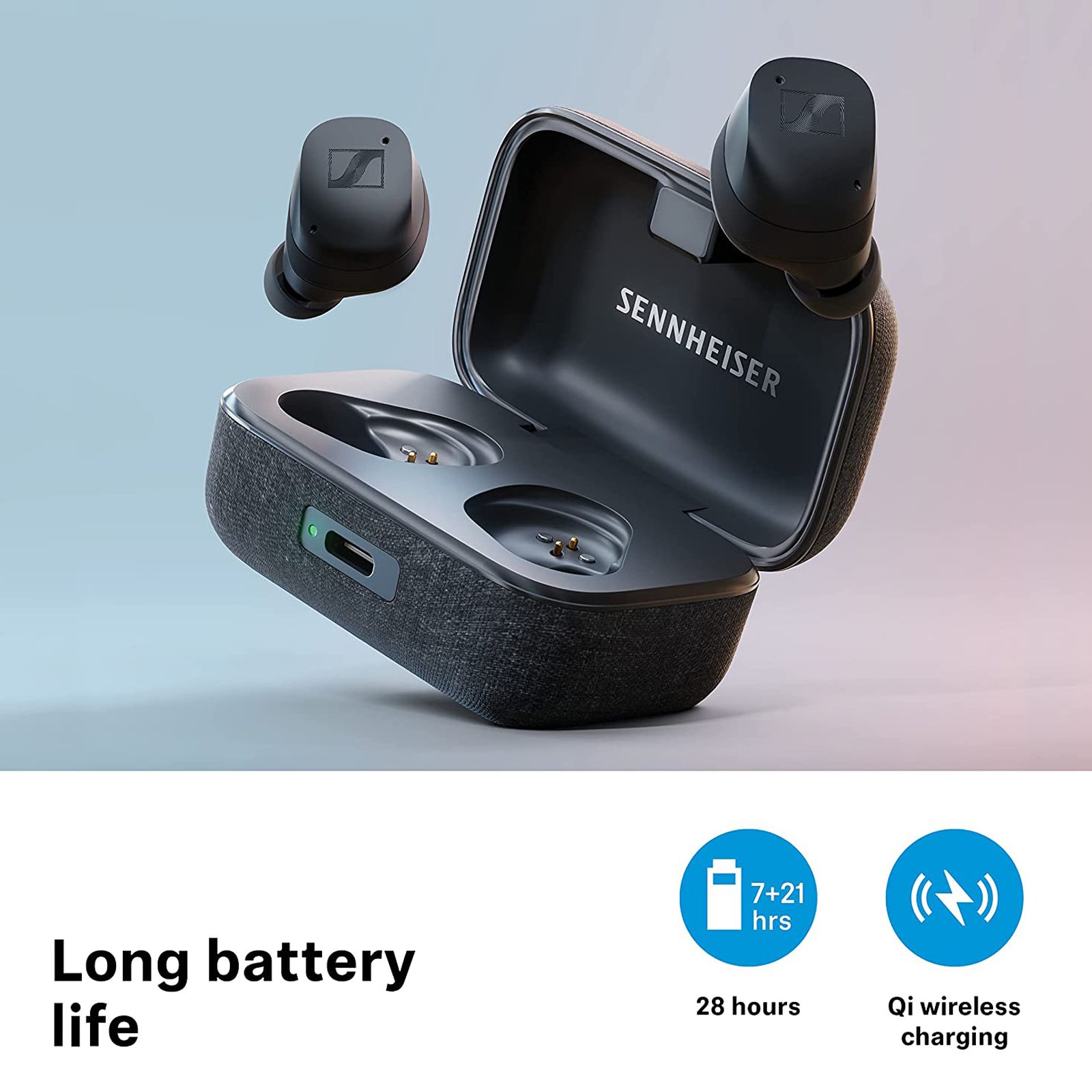 SENNHEISER MTW3 TWS Earbuds with Active Noise Cancellation (IPX4 Splash Resistant, 28 Hours Playback, Black) SENNHEISER MTW3 TWS Earbuds with Active Noise Cancellation (IPX4 Splash Resistant, 28 Hours Playback, Black)_4