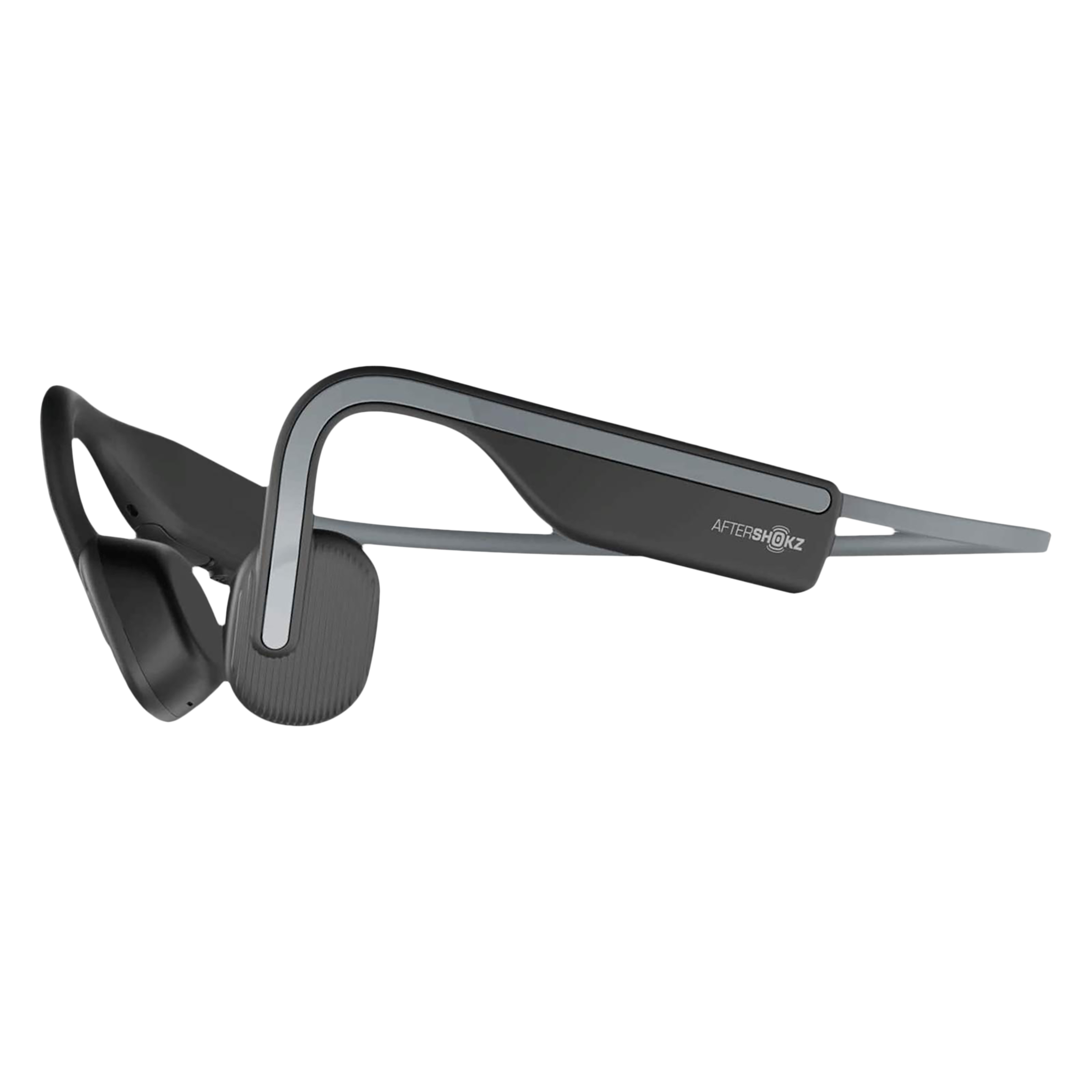 AfterShokz OpenMove Bone Conduction Bluetooth Headphone with Noise Isolation (IP55 Water Resistant, Deep Bass, Grey) AfterShokz OpenMove Bone Conduction Bluetooth Headphone with Noise Isolation (IP55 Water Resistant, Deep Bass, Grey)_1