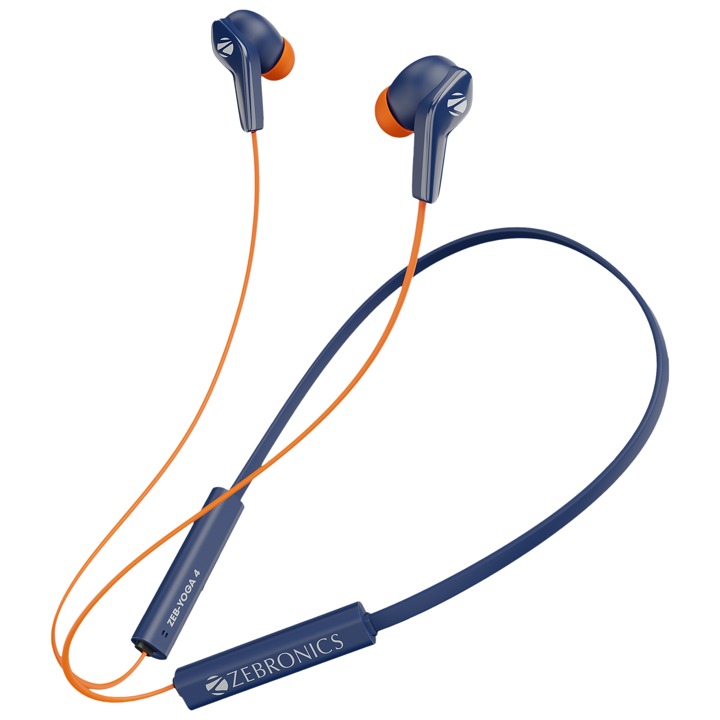 ZEBRONICS Yoga 4 In-Ear Wireless Earphone with Mic (Bluetooth 5.2, Voice Assistant Support, Blue)_1