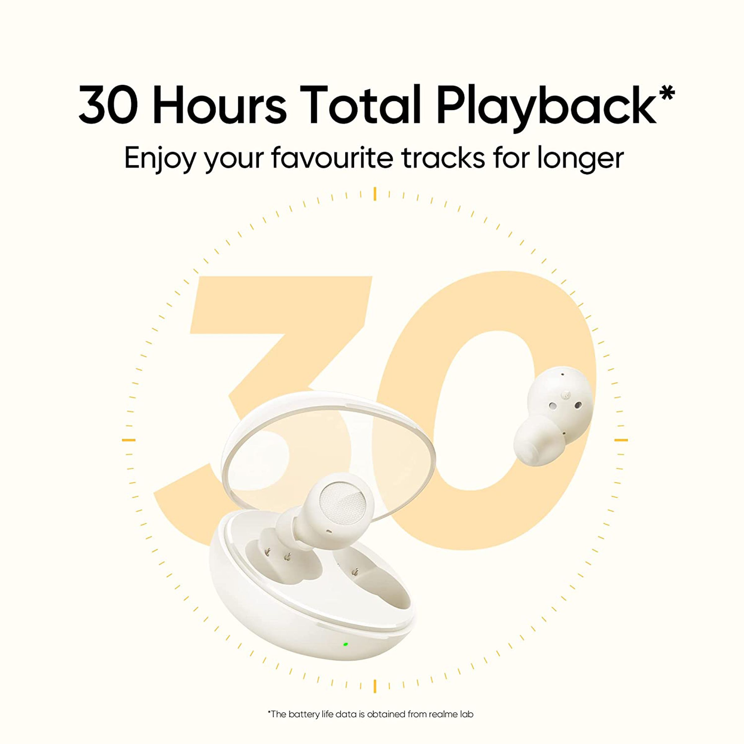 realme Buds Q2s RMA2110 TWS Earbuds with Al ENC Noise Cancellation (IPX4 Water Resistant, 30 Hours Playtime, Paper White)_7