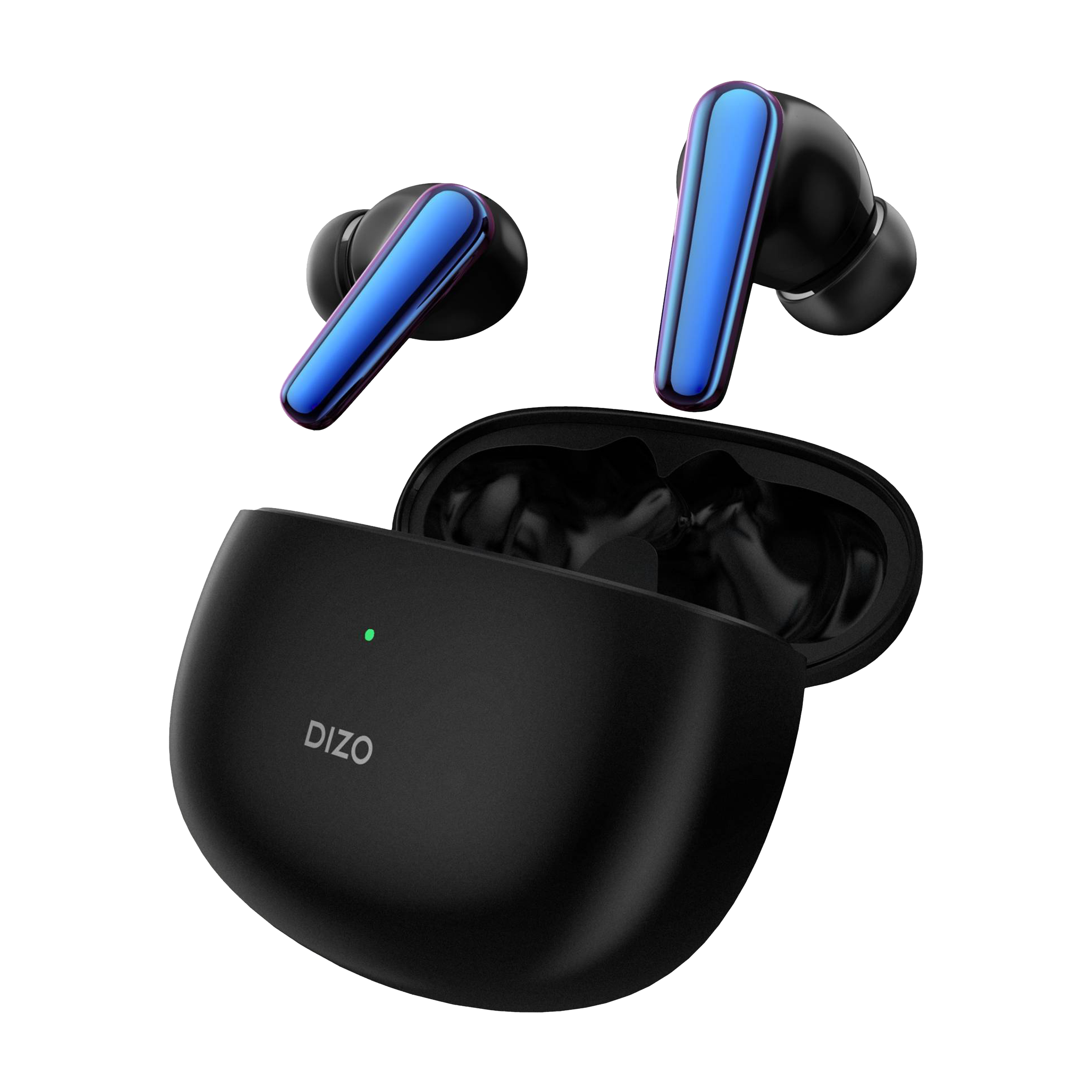DIZO by realme TechLife Buds Z 790100601 TWS Earbuds with Passive Noise Cancellation (IPX4 Sweat & Water Resistant, 16 Hours Playback, Onyx)_1