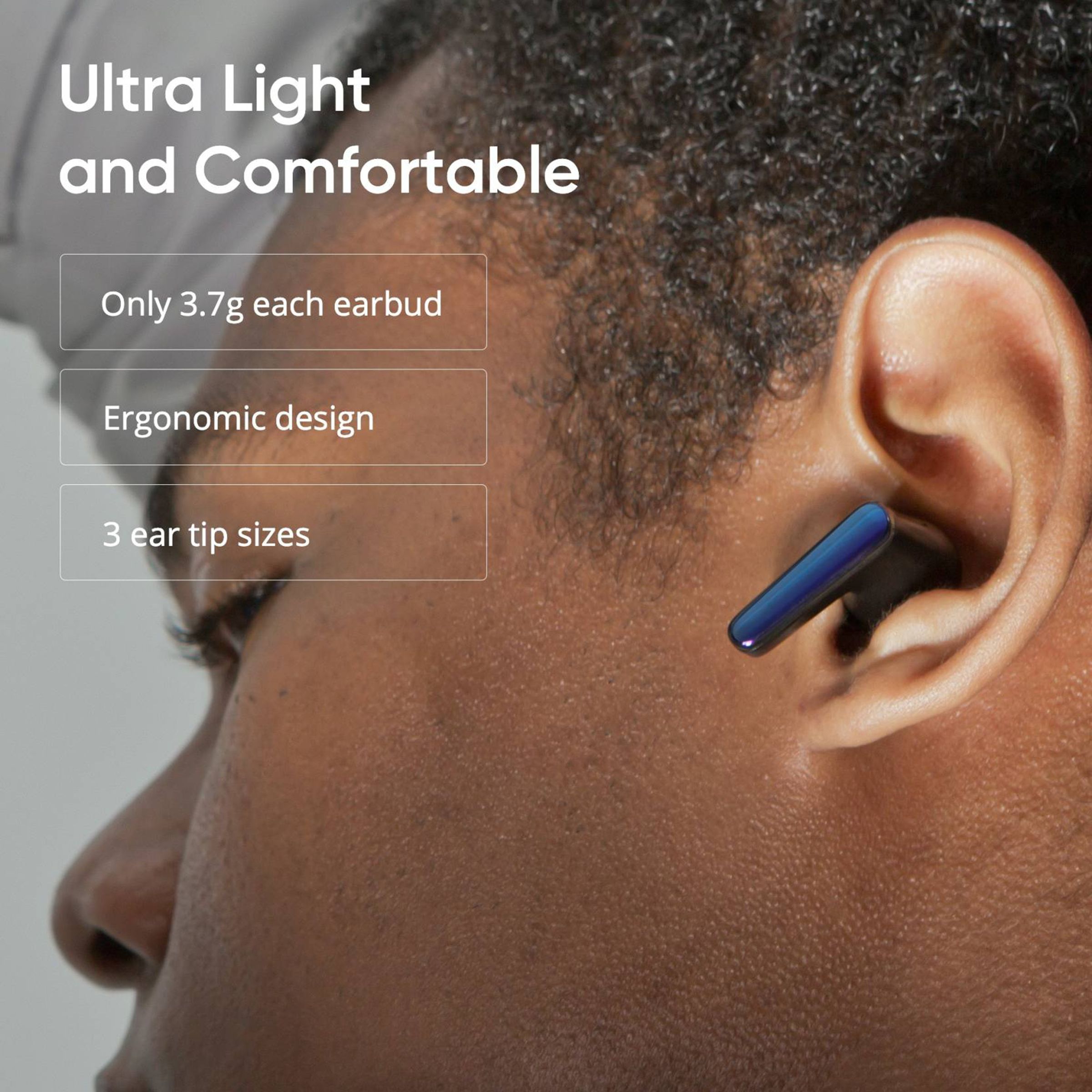 DIZO by realme TechLife Buds Z 790100601 TWS Earbuds with Passive Noise Cancellation (IPX4 Sweat & Water Resistant, 16 Hours Playback, Onyx)_9