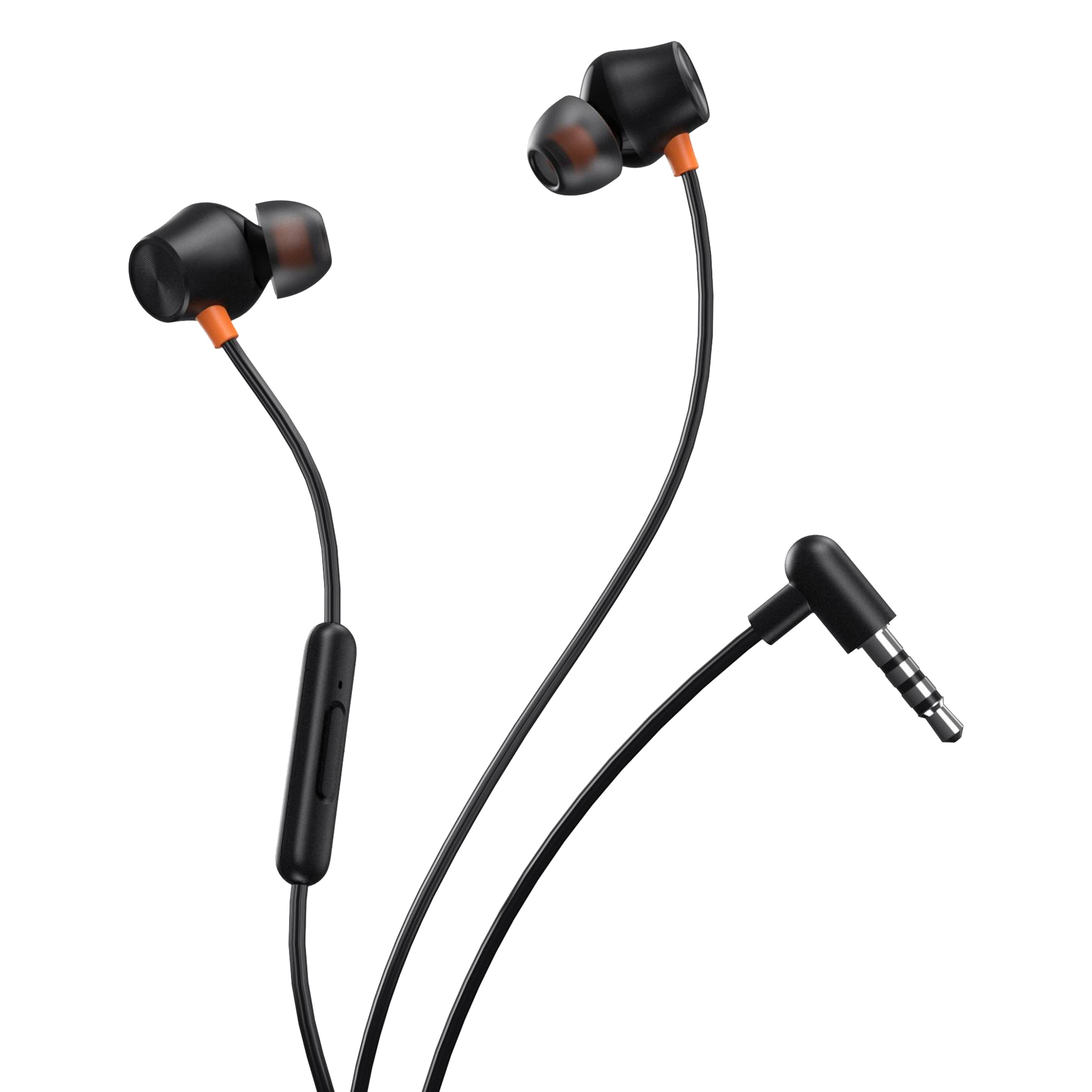 DIZO by realme TechLife DA2106 Wired Earphone with Mic (In Ear, Black)_12