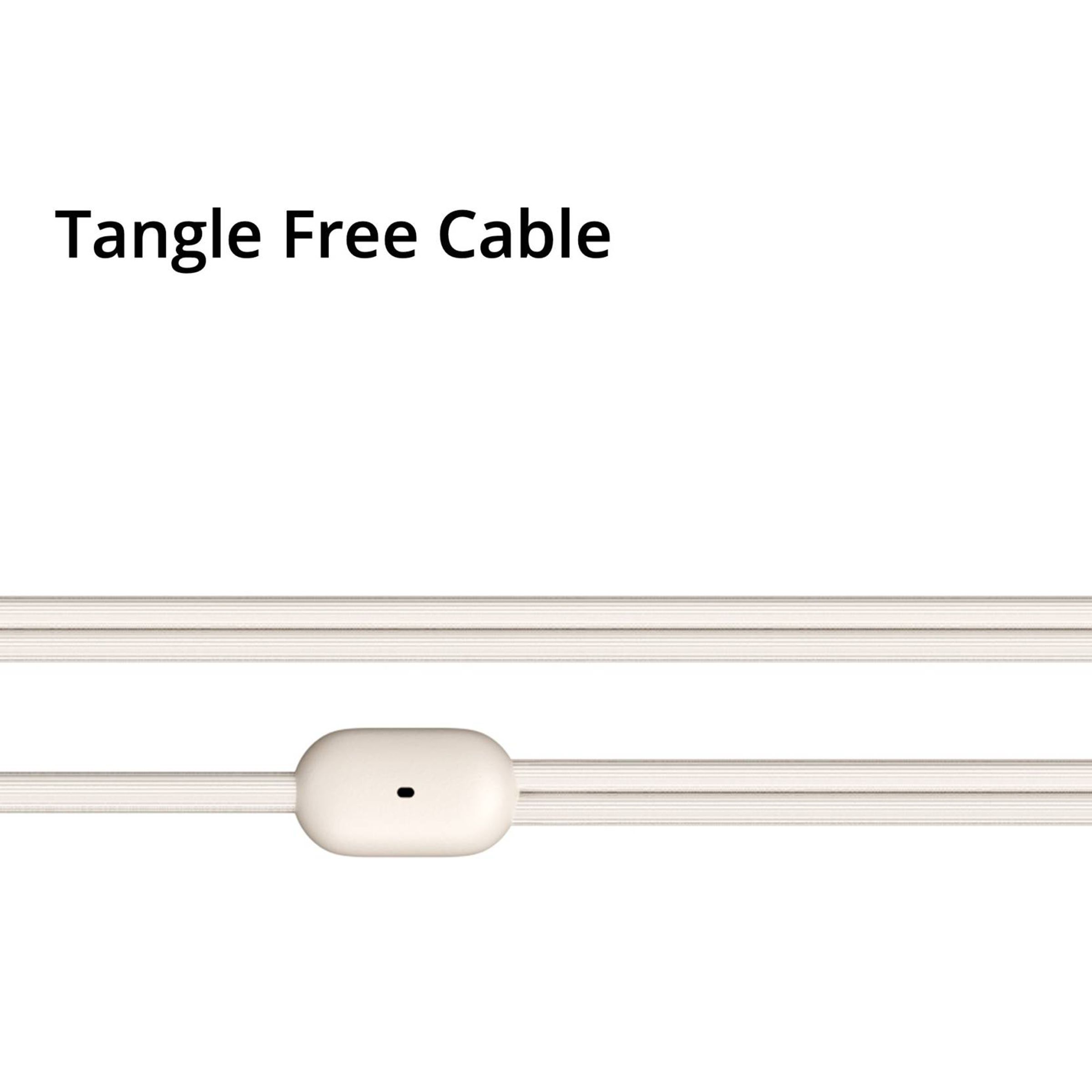 DIZO by realme TechLife DA2106 Wired Earphone with Mic (In Ear, Creme White)_9