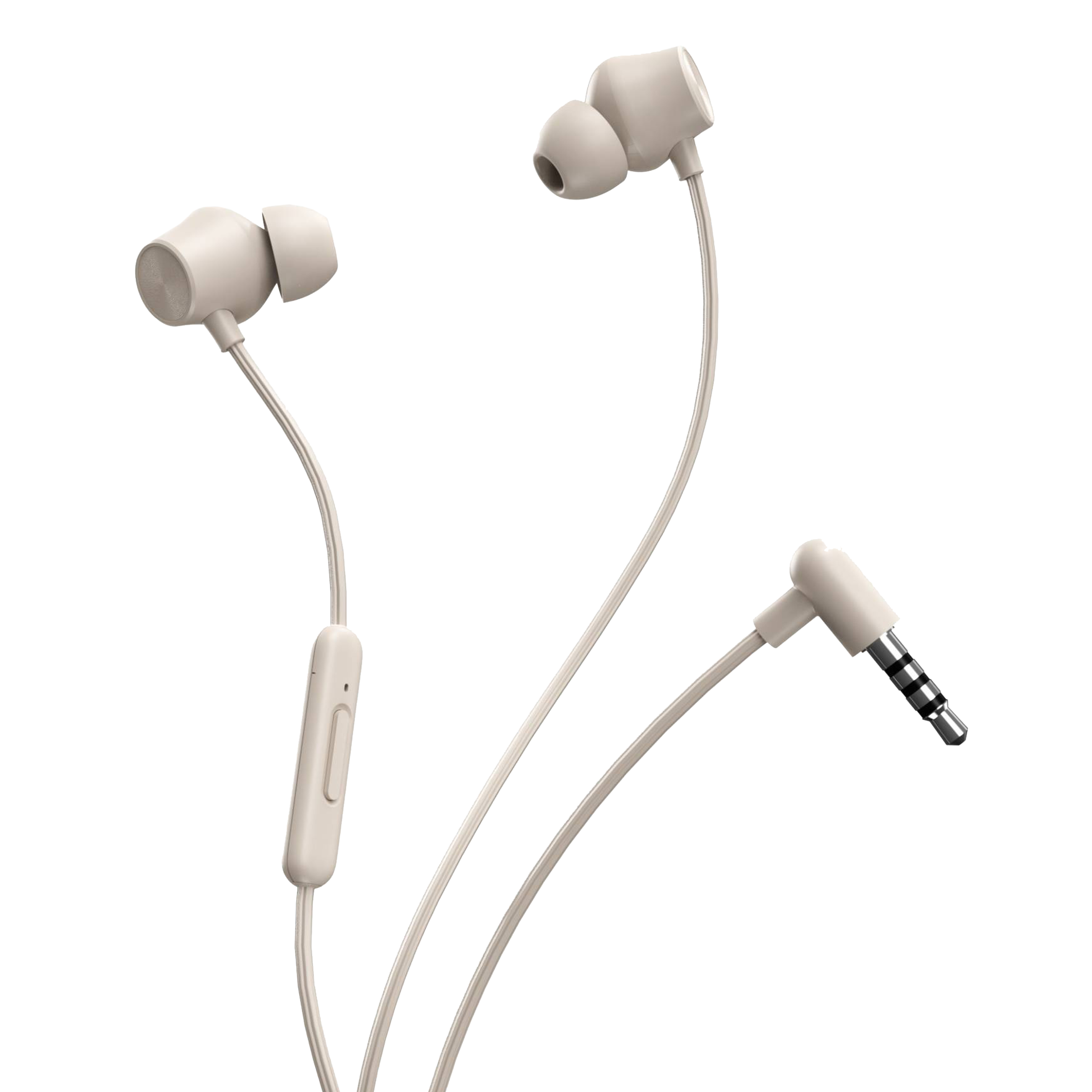 DIZO by realme TechLife DA2106 Wired Earphone with Mic (In Ear, Creme White)_12