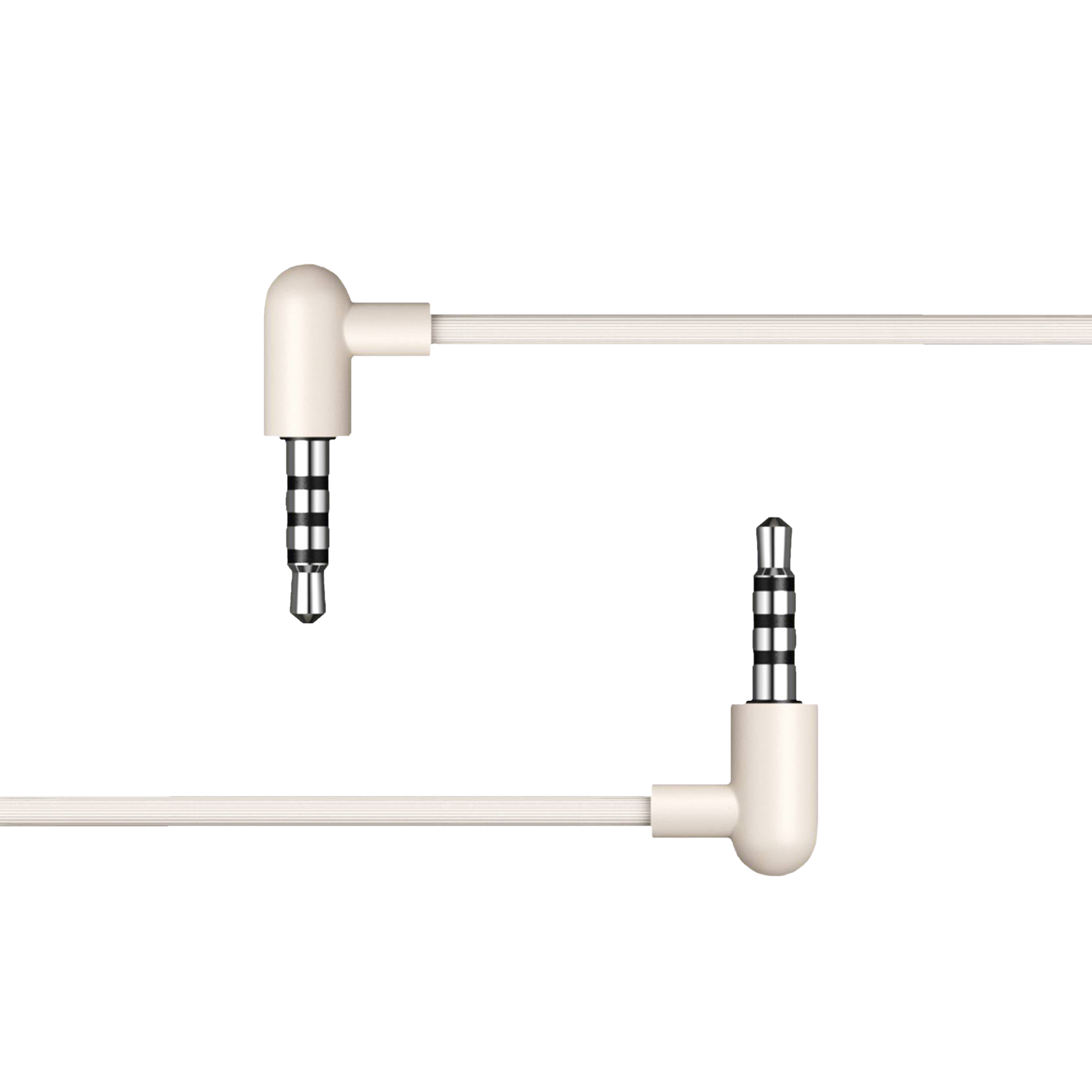 DIZO by realme TechLife DA2106 Wired Earphone with Mic (In Ear, Creme White)_5