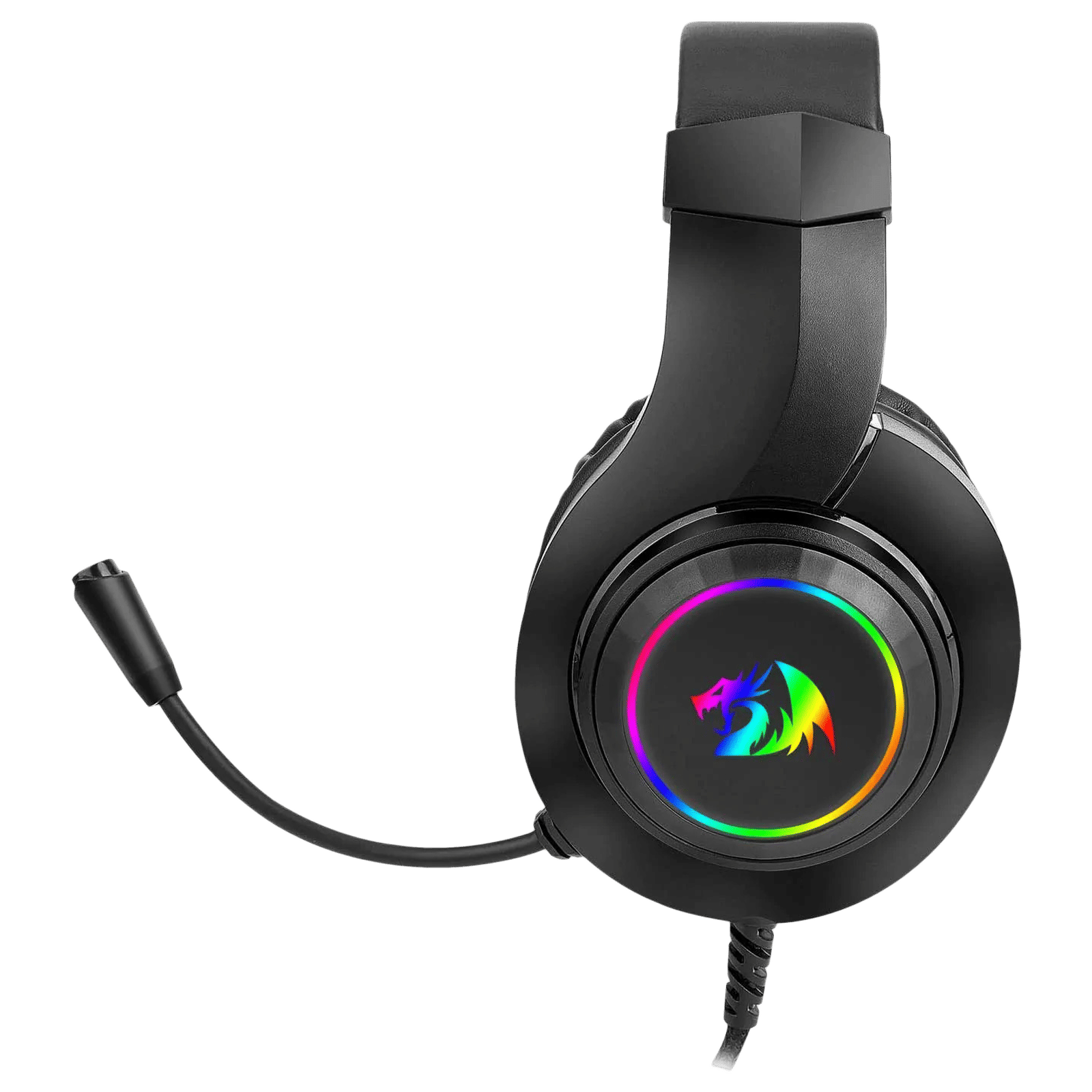 REDRAGON HYLAS H260 Wired Gaming Headset with Passive Noise Isolation (50mm Neodymium Directional Drivers, Over Ear, Black) REDRAGON HYLAS H260 Wired Gaming Headset with Passive Noise Isolation (50mm Neodymium Directional Drivers, Over Ear, Black)_6