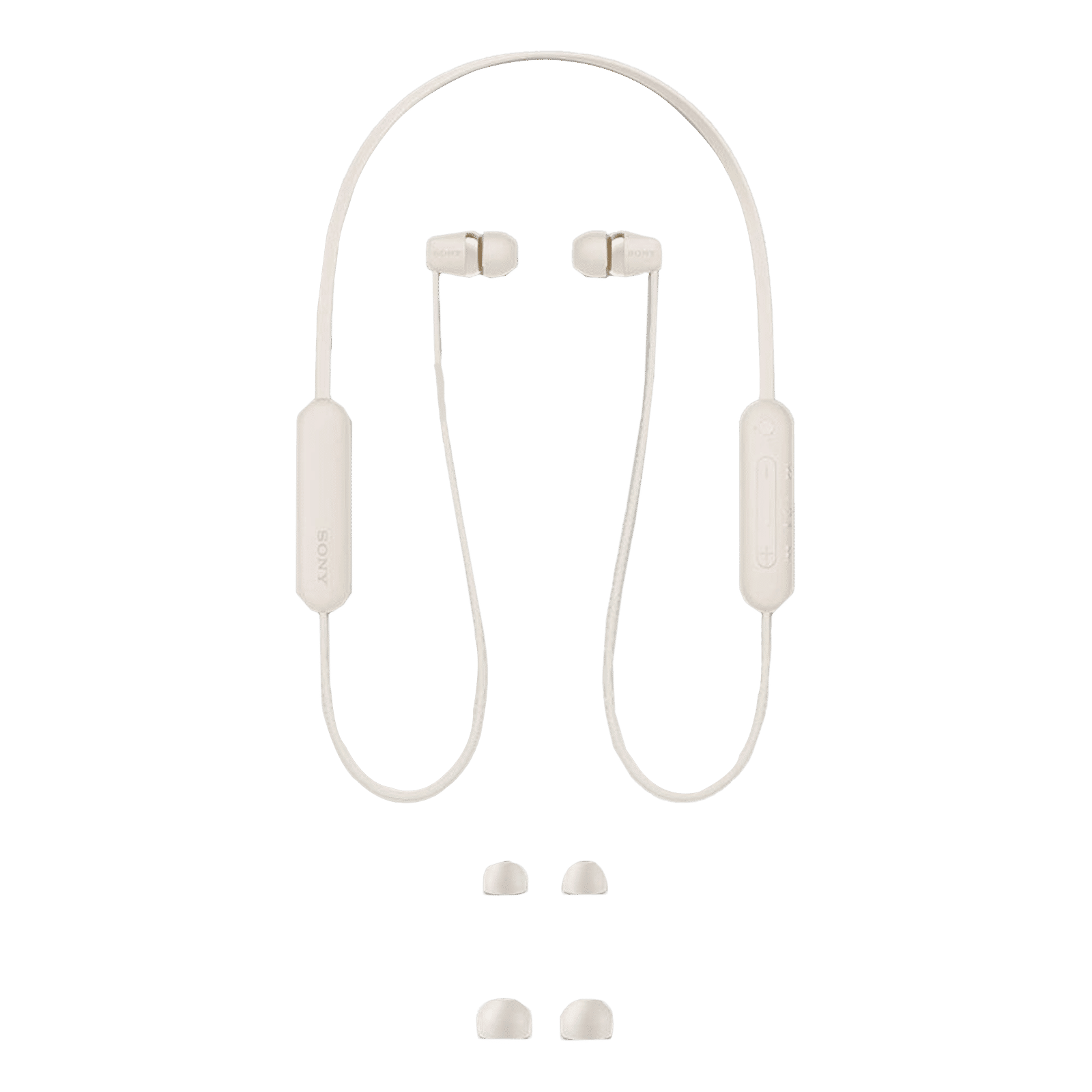 SONY WI-C100 Neckband (IPX4 Sweat & Water Resistant, 25 Hours Playtime, Cream) SONY WI-C100 Neckband (IPX4 Sweat & Water Resistant, 25 Hours Playtime, Cream)_5