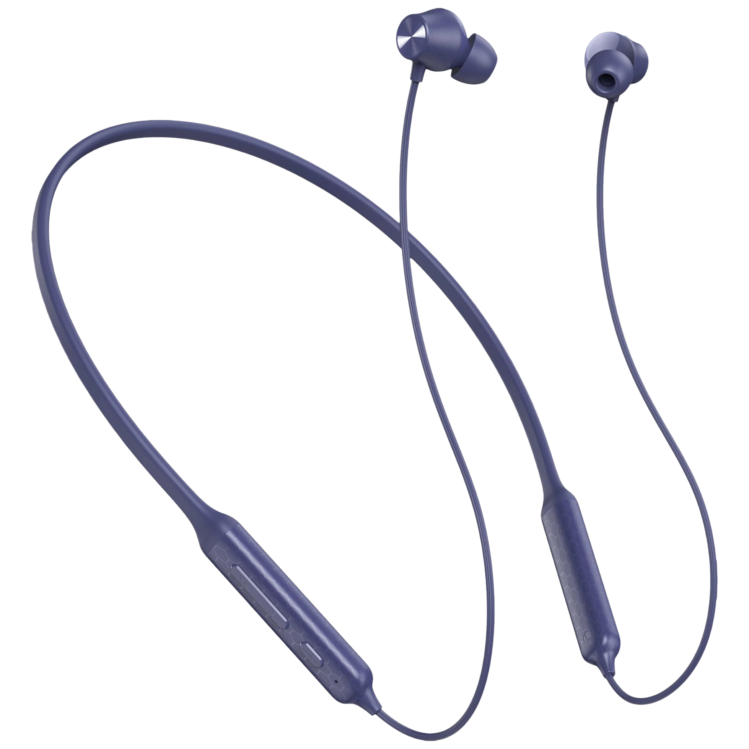 DIZO by realme TechLife Power 790200403 Neckband with Environmental Noise Cancellation (IPX4 Water Resistant, Smart Control, Voilet Blue) DIZO by realme TechLife Power 790200403 Neckband with Environmental Noise Cancellation (IPX4 Water Resistant, Smart Control, Voilet Blue)_1