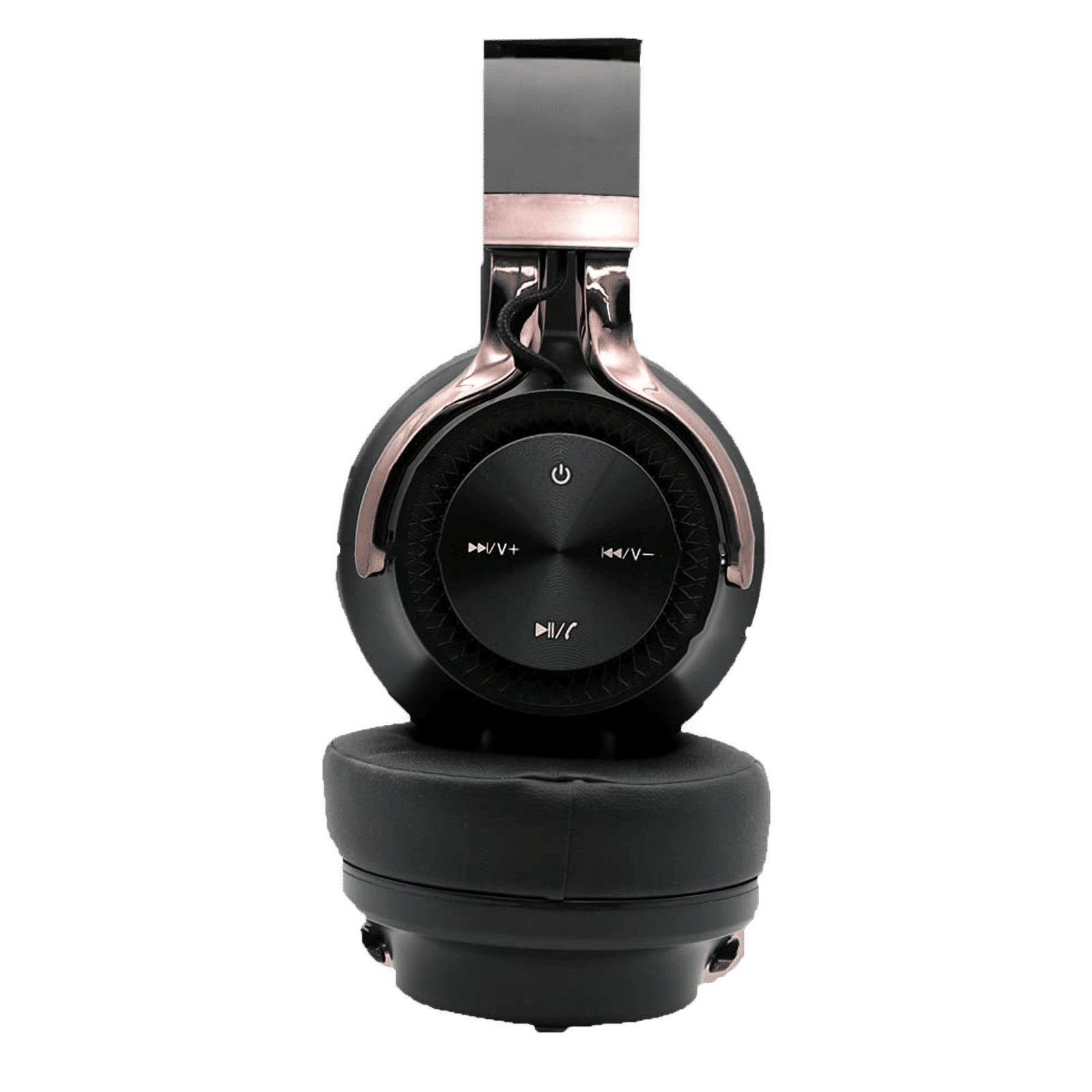 HAMMER Bash Bluetooth Headset with Mic (8 Hours Playback, On Ear, Black)_4