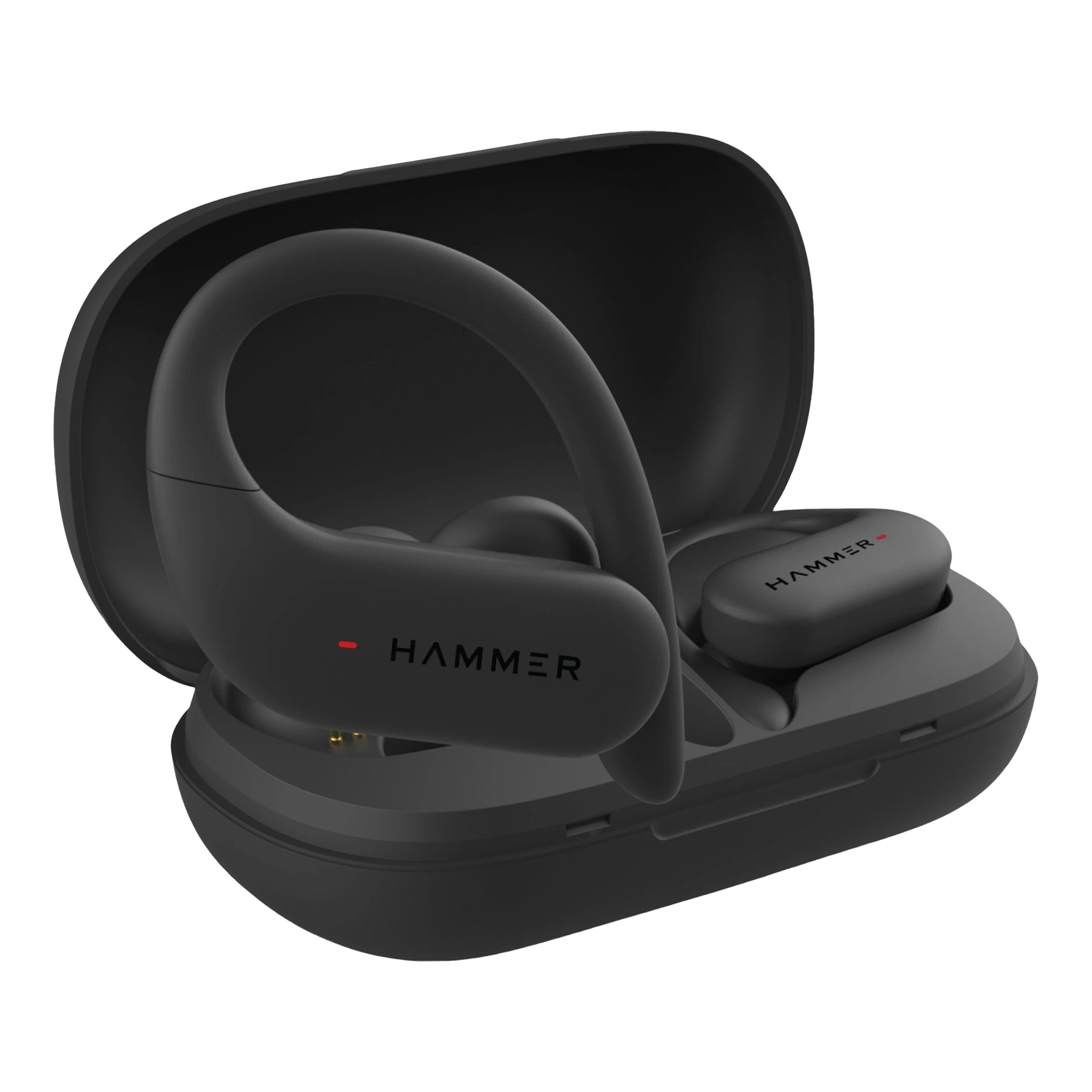 HAMMER KO 2.0 TWS Earbuds (IPX4 Water Resistant, 20 Hours Playtime, Black) HAMMER KO 2.0 TWS Earbuds (IPX4 Water Resistant, 20 Hours Playtime, Black)_1